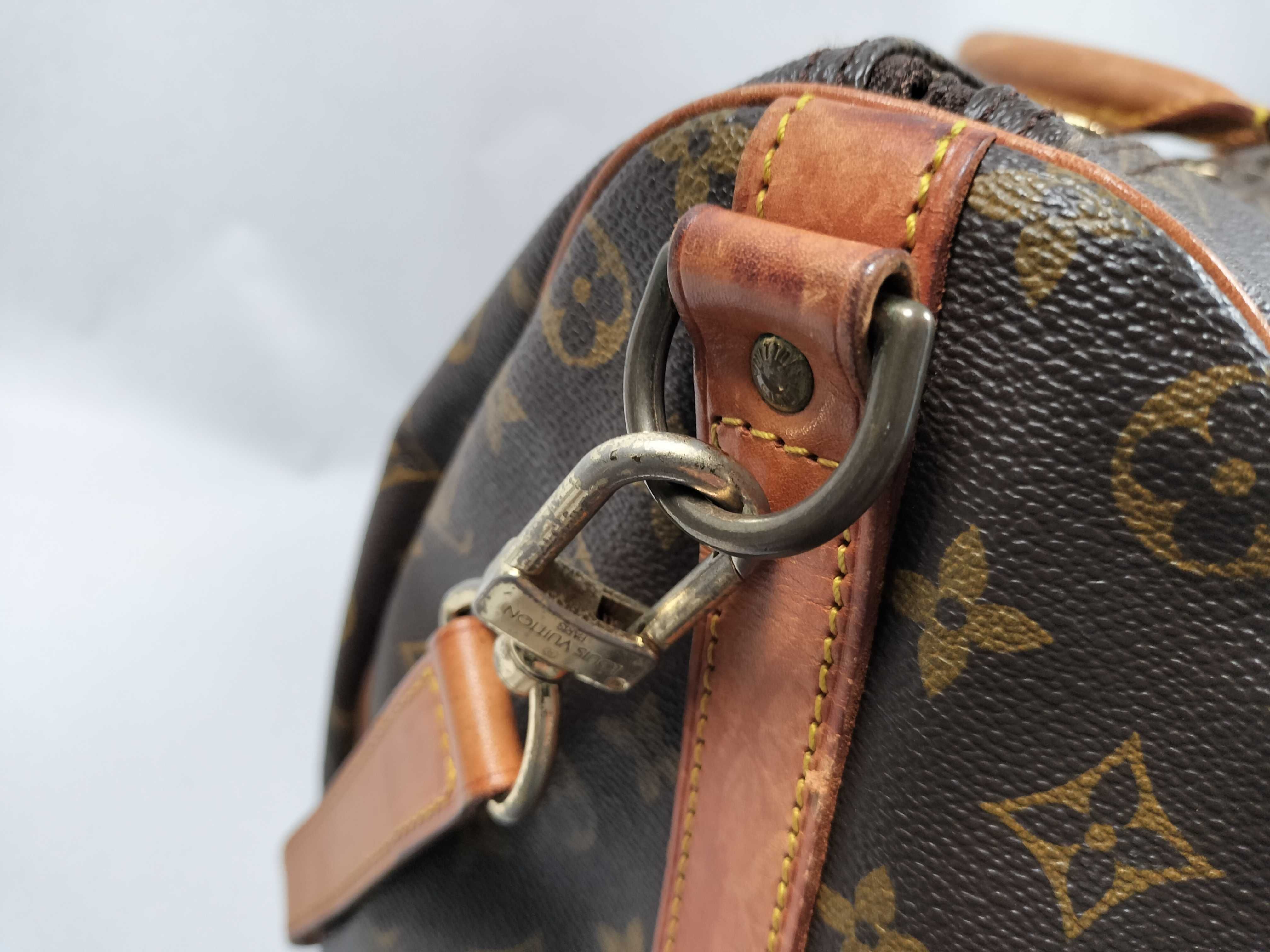 Monogram LV Keepall Bandoulière Boston Bag — view 12