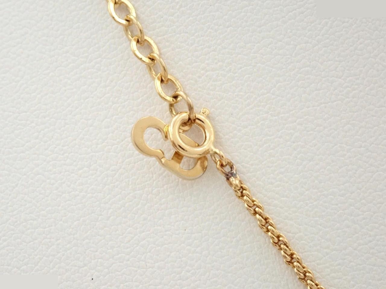 Gold necklace, chain approximately 44cm — view 2