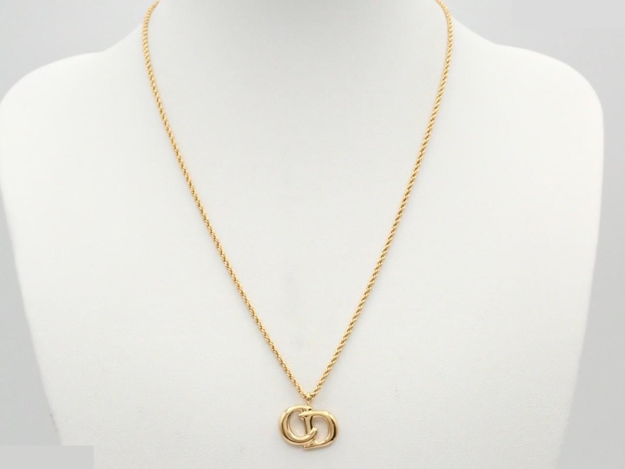 Gold necklace, chain approximately 44cm — view 3