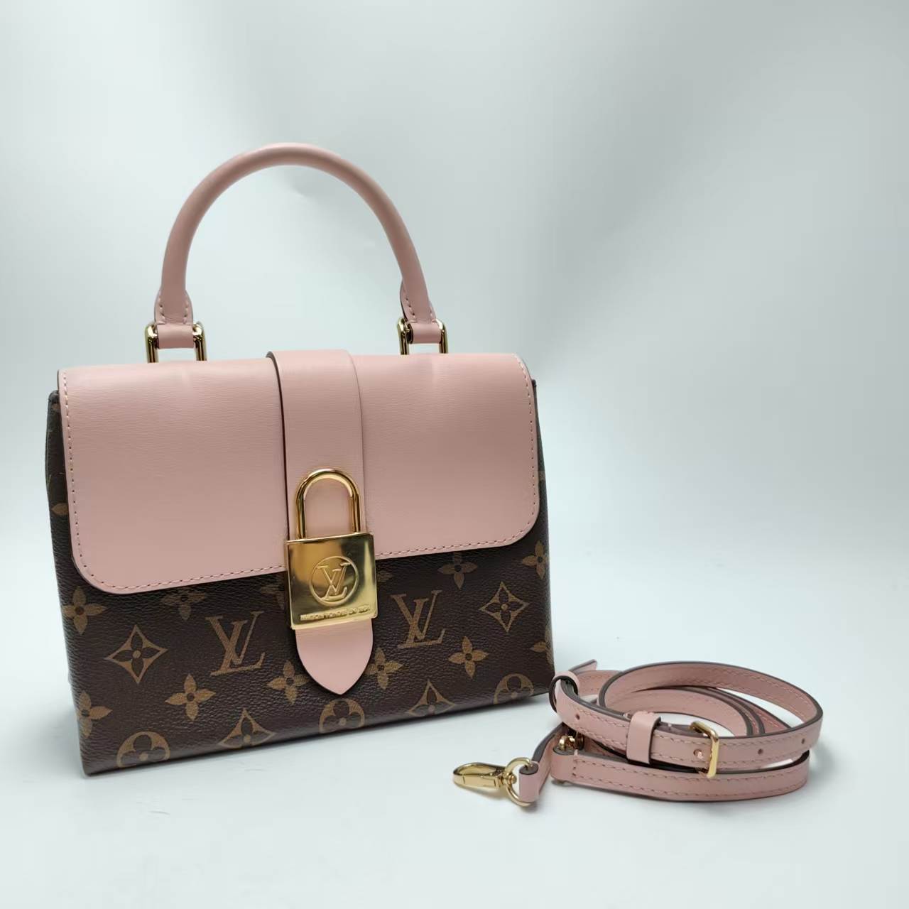 【*Shipped from: China*】LOUIS VUITTON Lock BB PU Shoulder Bag — view 2
