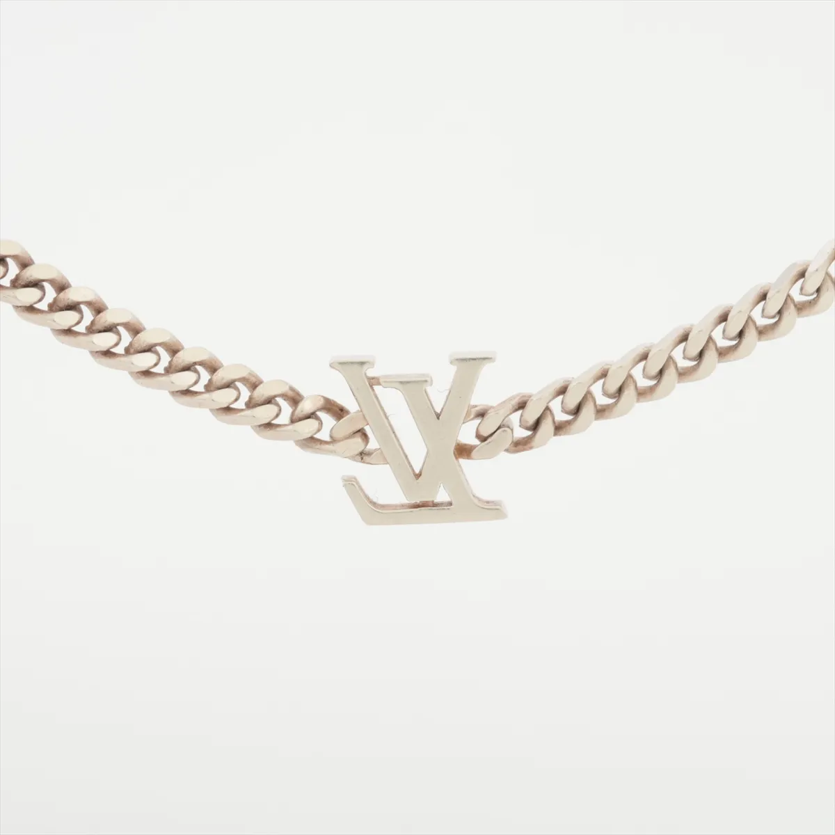 M01717 Necklace LV Spike Charm VA0224 Necklace 925 23.8g Silver — view 3