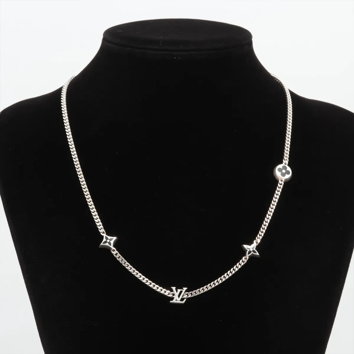M01717 Necklace LV Spike Charm VA0224 Necklace 925 23.8g Silver — view 6