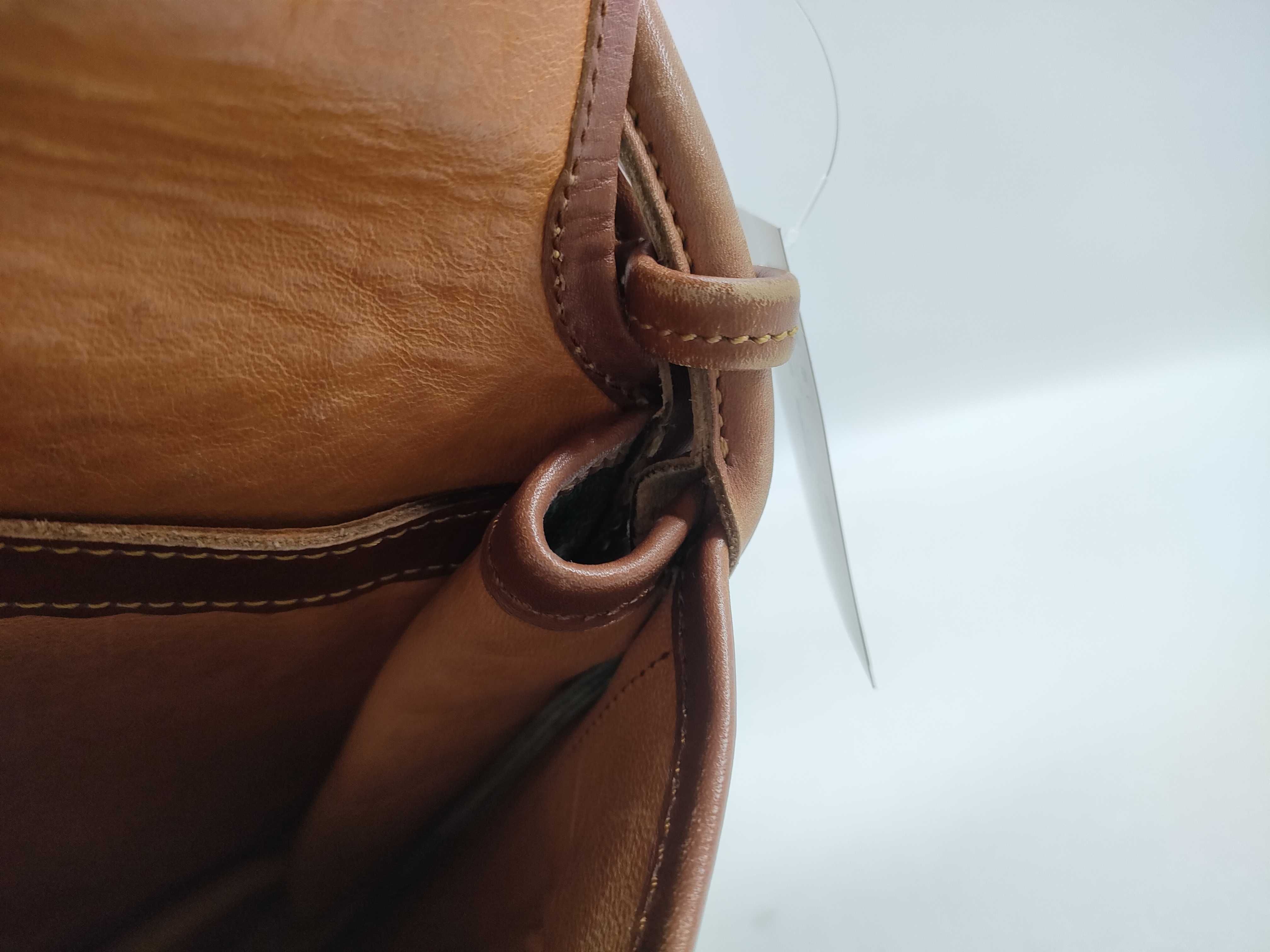 Suede x Leather Anagram Flap Shoulder Bag — view 11