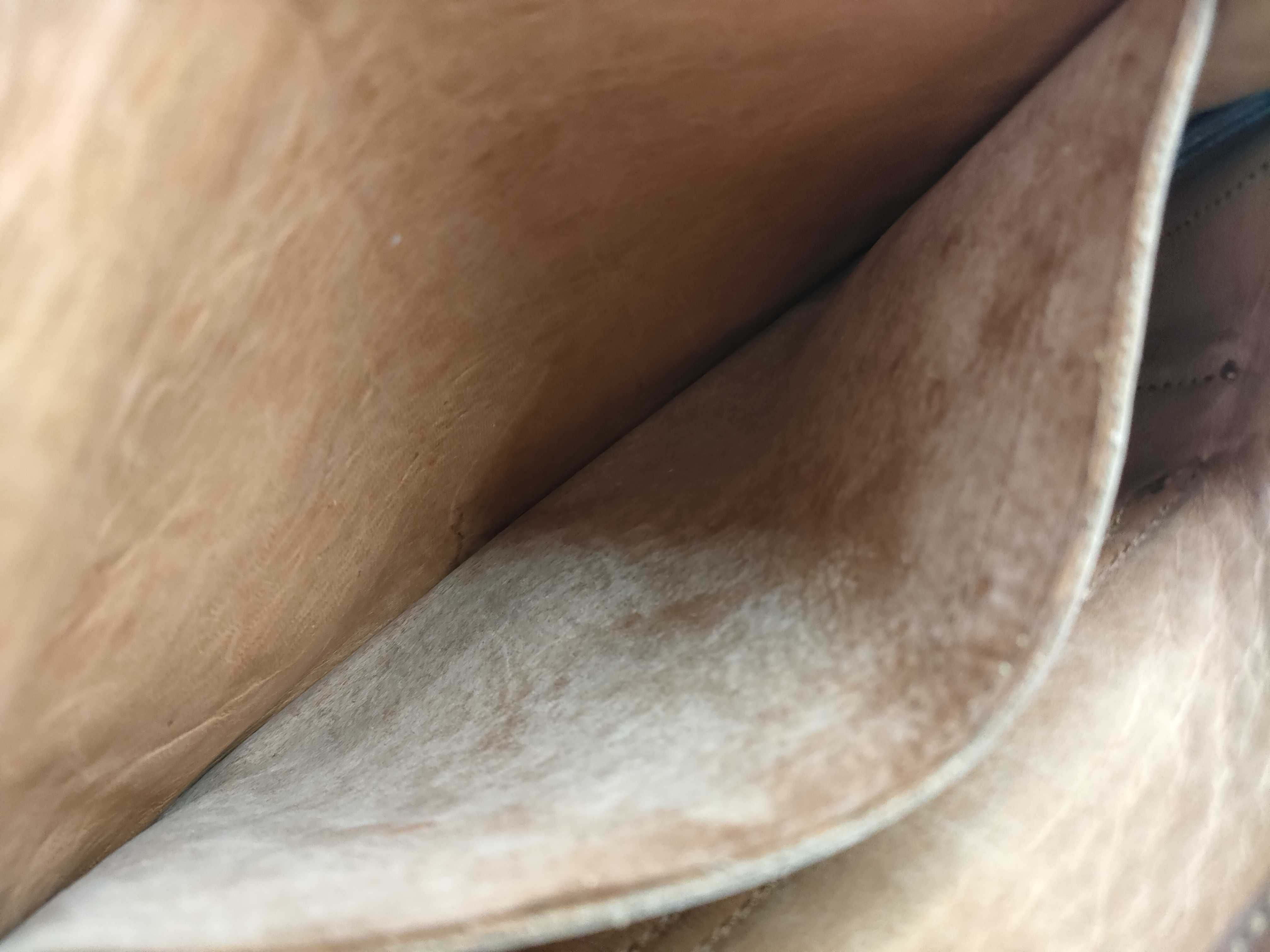 Suede x Leather Anagram Flap Shoulder Bag — view 12