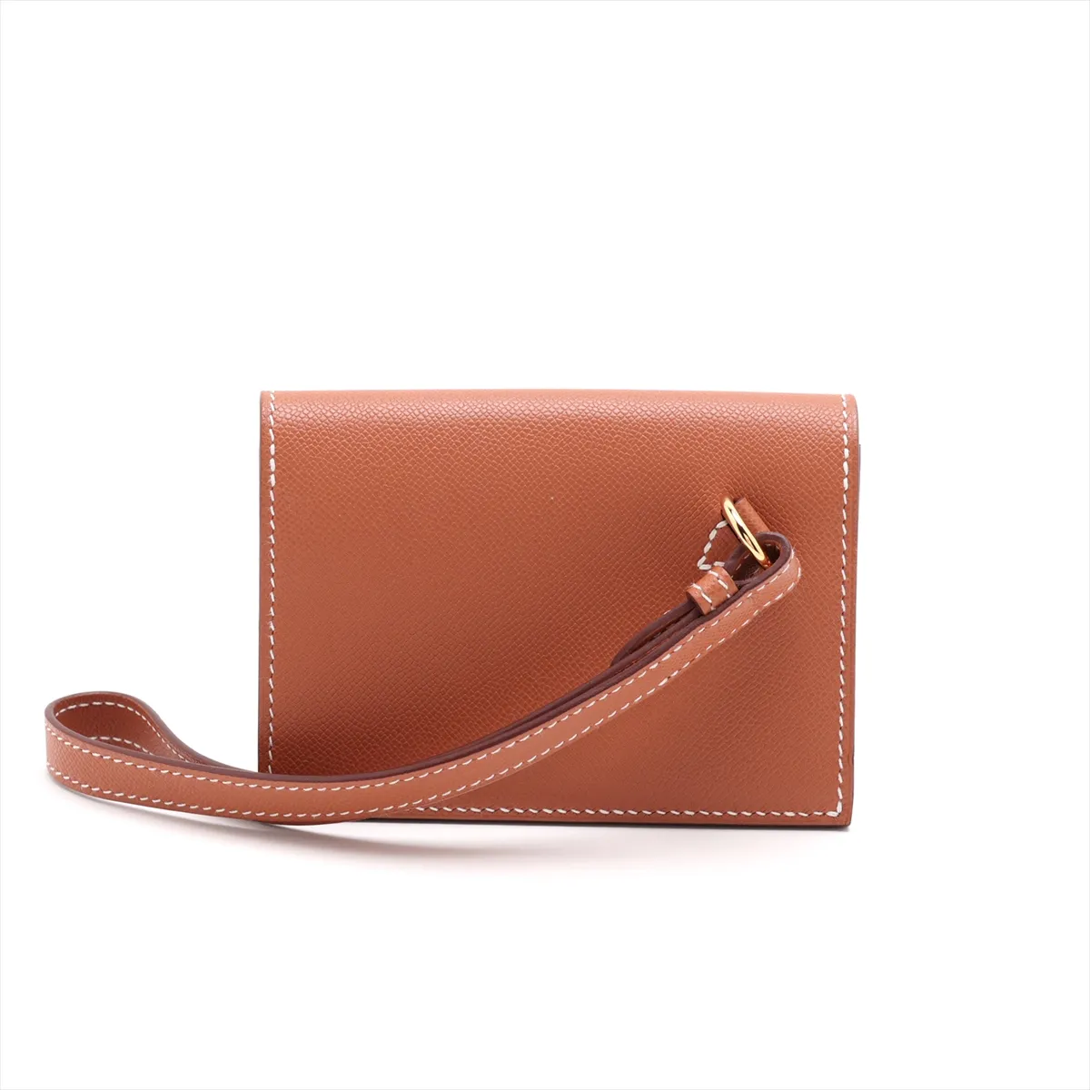Kelly Pocket Slim Veau Madame Coin Case Gold Hardware B: 2023 — view 2