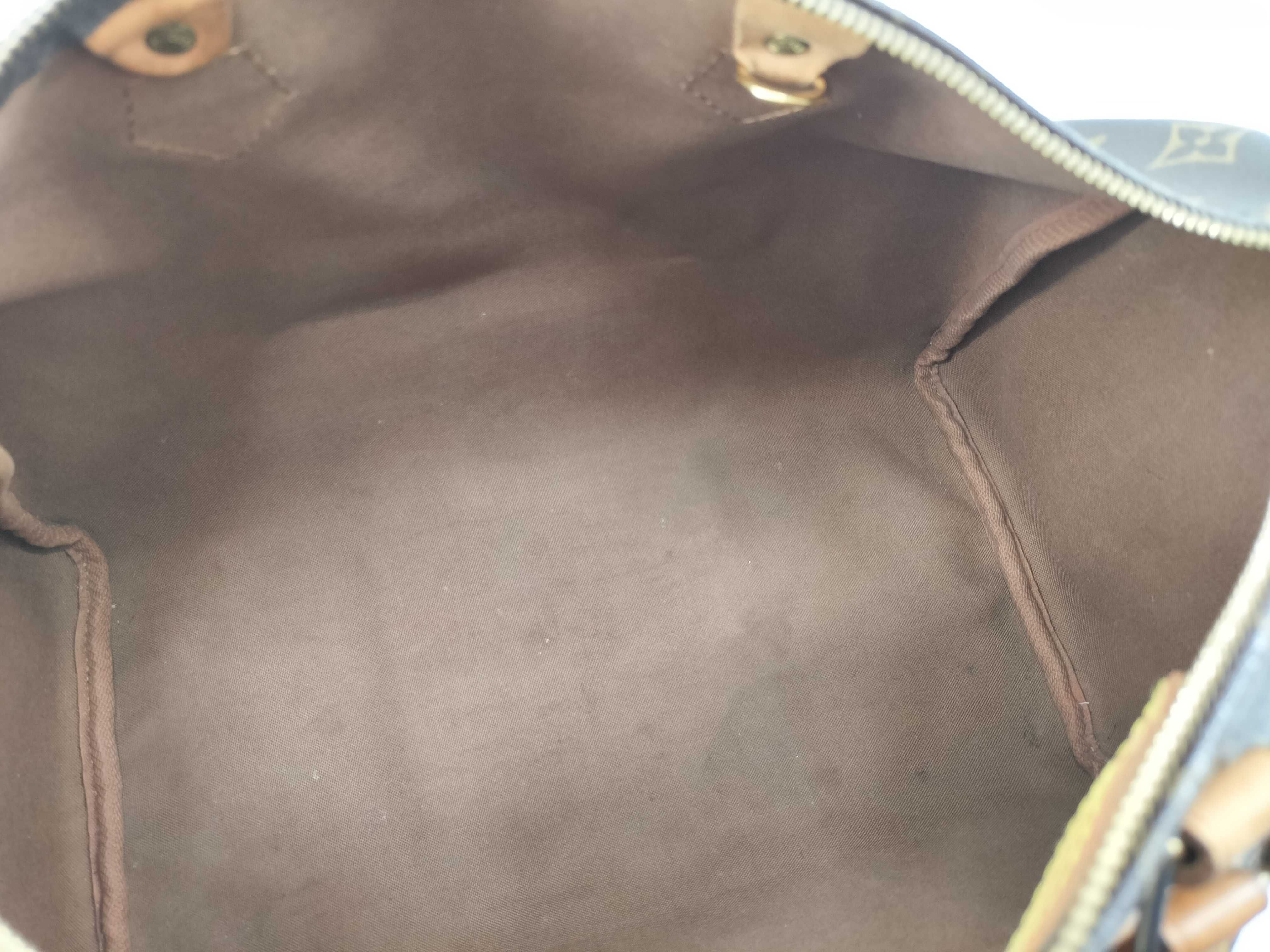 Monogram ID- Monogram Speedy 35 M41524 VI884 Brown Handbag — view 13