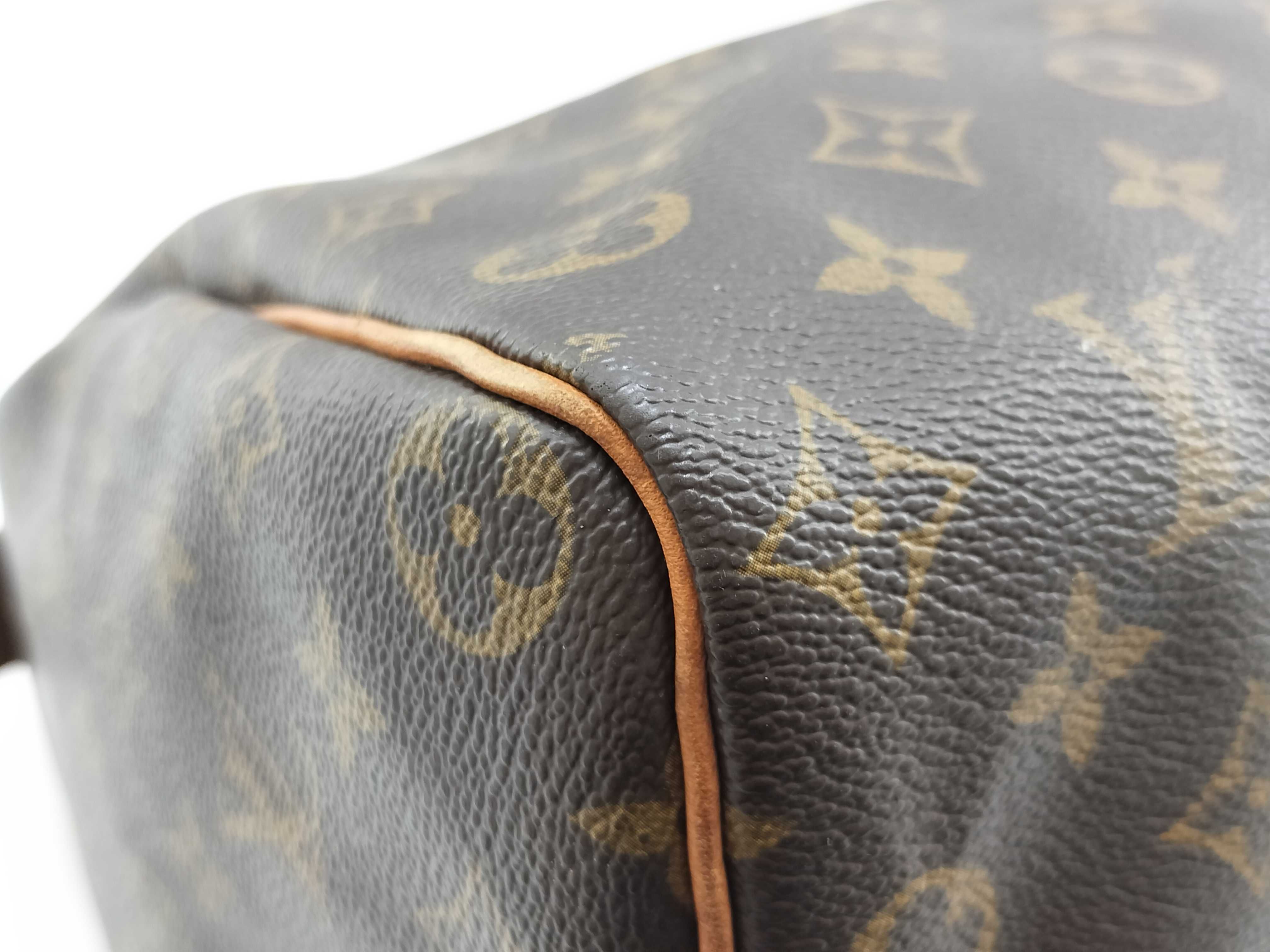Monogram ID- Monogram Speedy 35 M41524 VI884 Brown Handbag — view 8