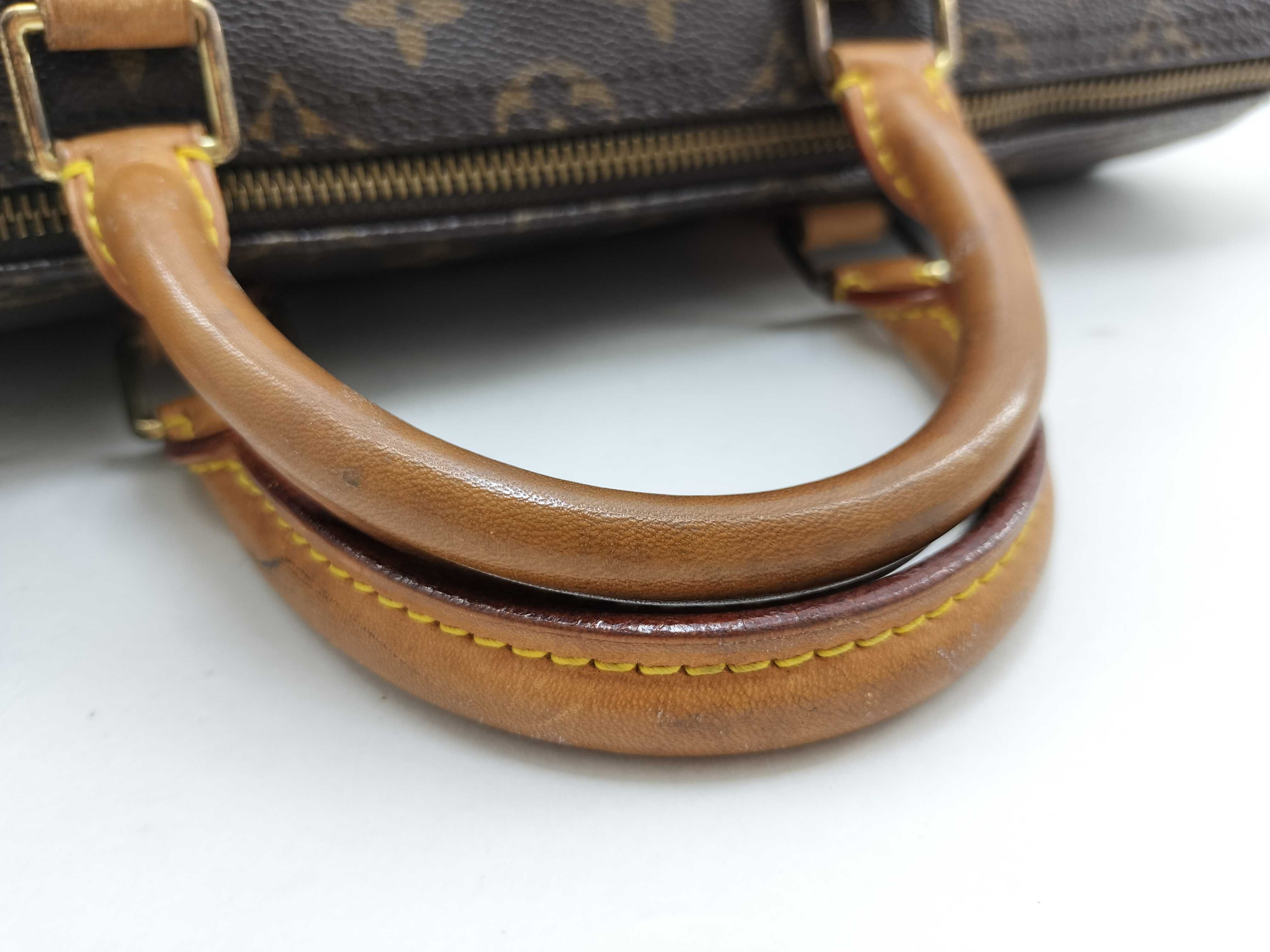 Monogram ID- Monogram Speedy 35 M41524 VI884 Brown Handbag — view 10