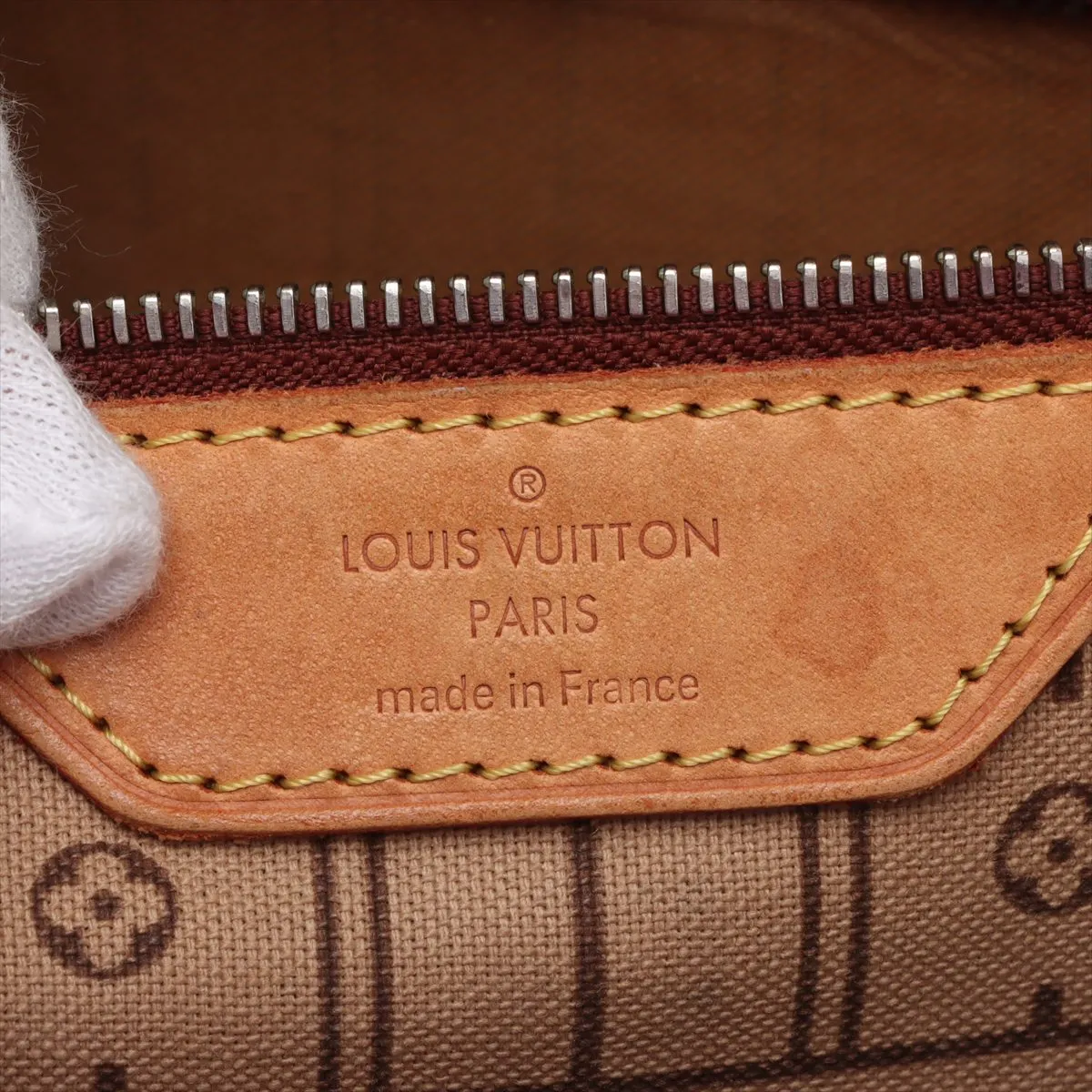 Monogram Neverfull MM M40156 AR1008 Brown — view 9