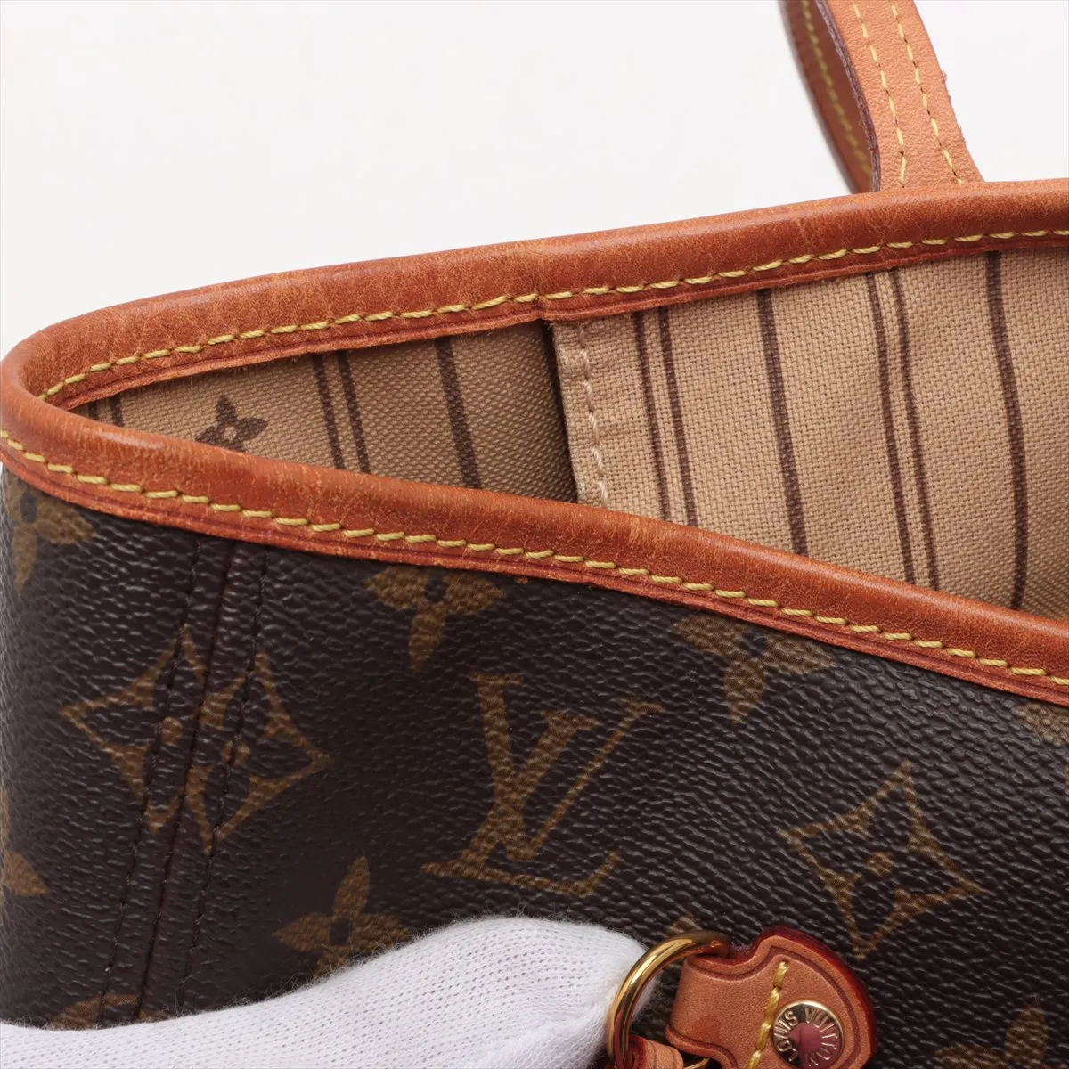 Monogram Neverfull MM M40156 AR1008 Brown — view 10