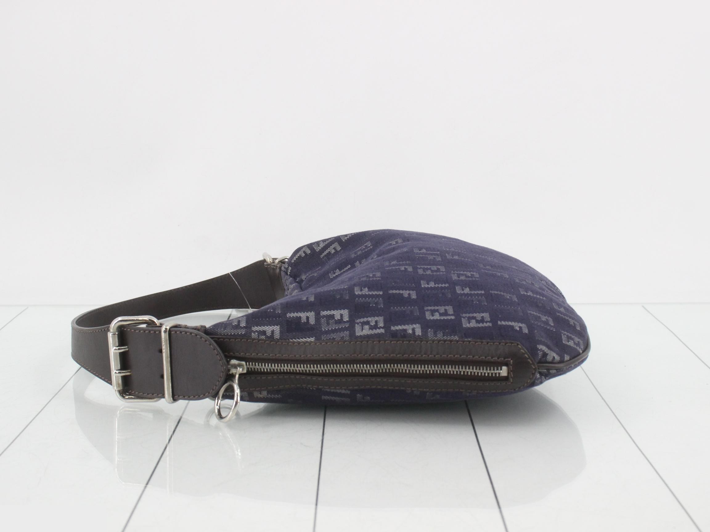 Denim one-shoulder Zucca — view 4