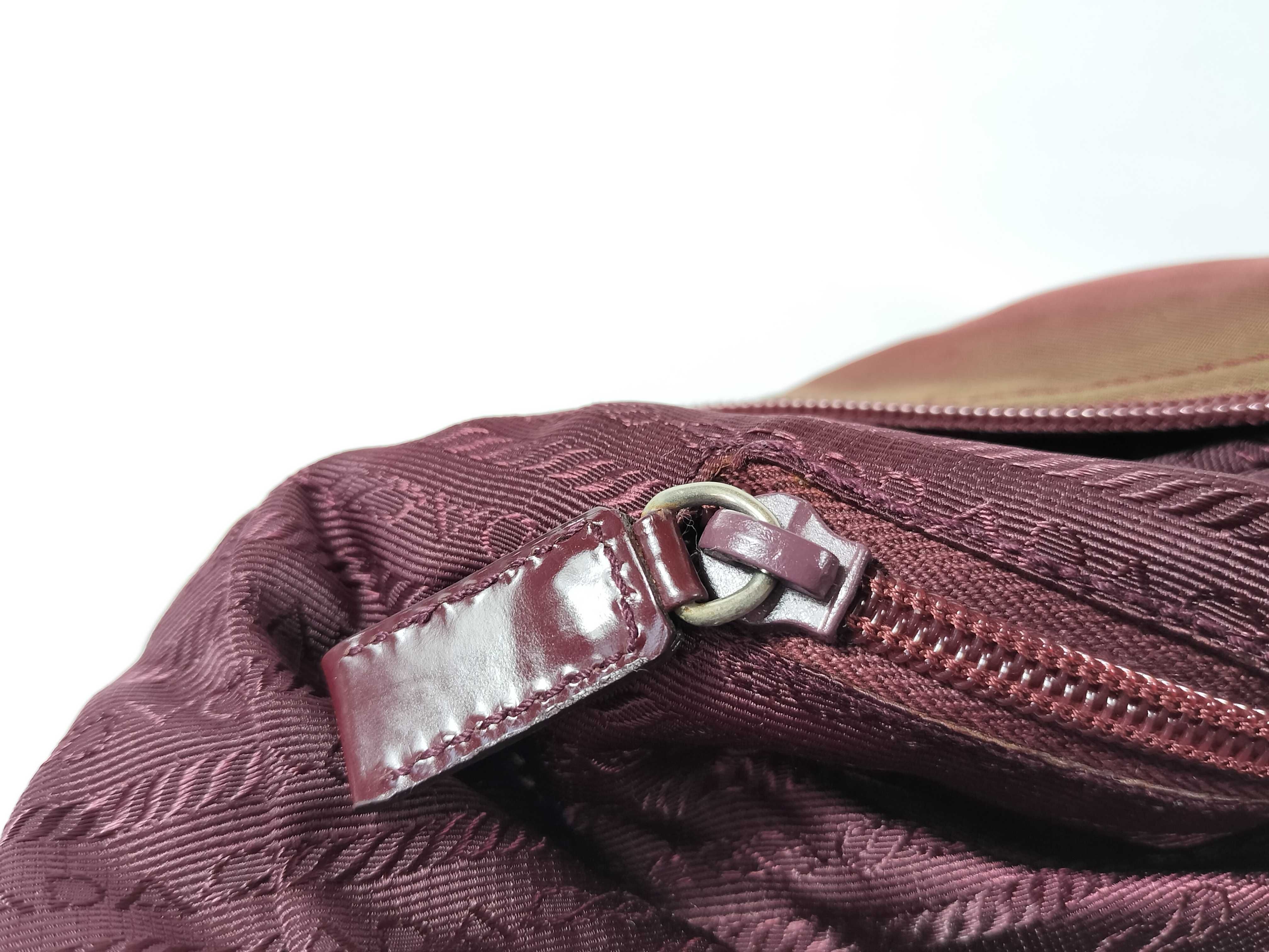 Nylon Prada Handbag Nylon Red Handbag — view 13
