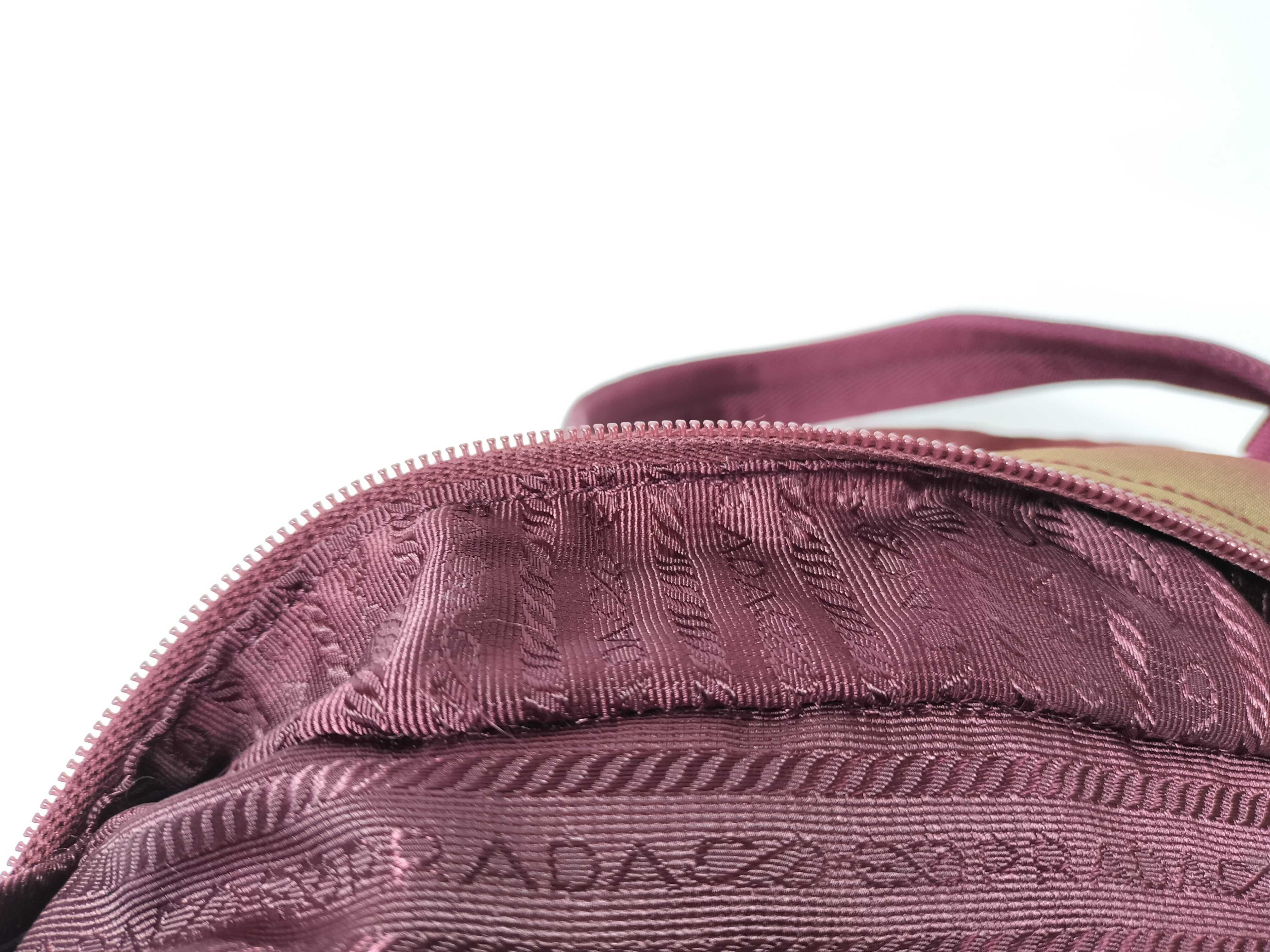 Nylon Prada Handbag Nylon Red Handbag — view 14
