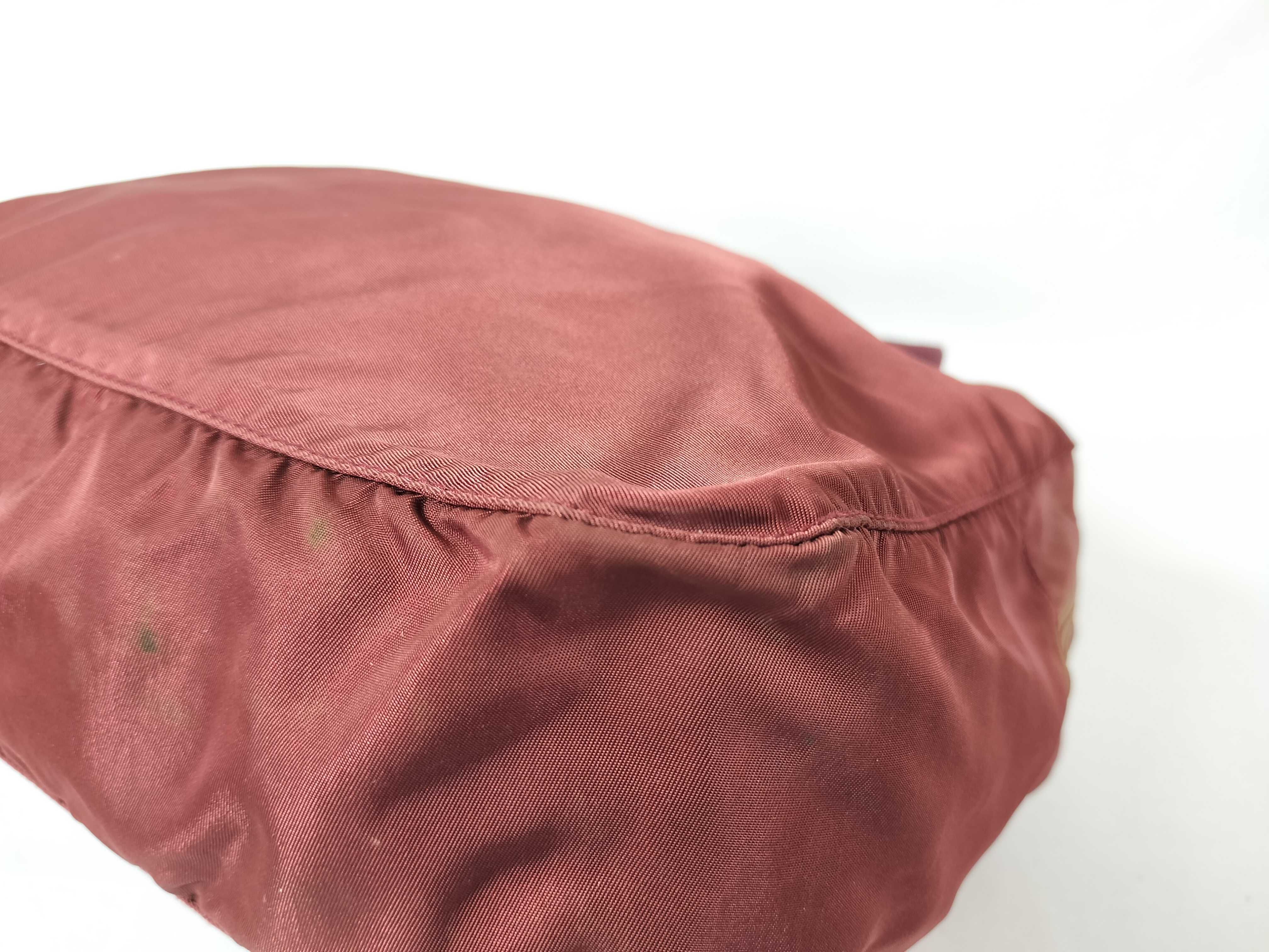 Nylon Prada Handbag Nylon Red Handbag — view 6