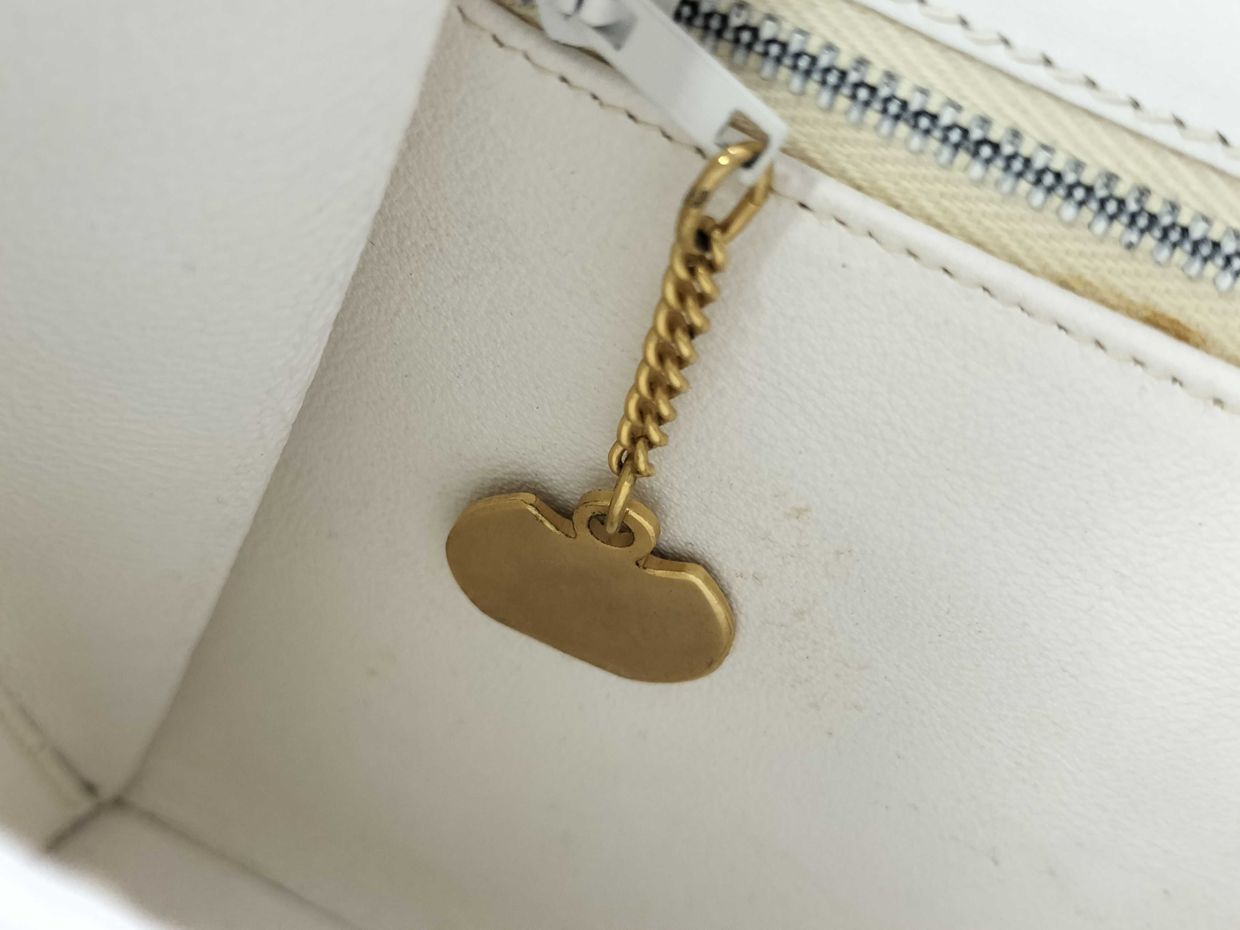 Vintage Starball Leather One-Handle Mini Bag - Women's Handbag — view 11
