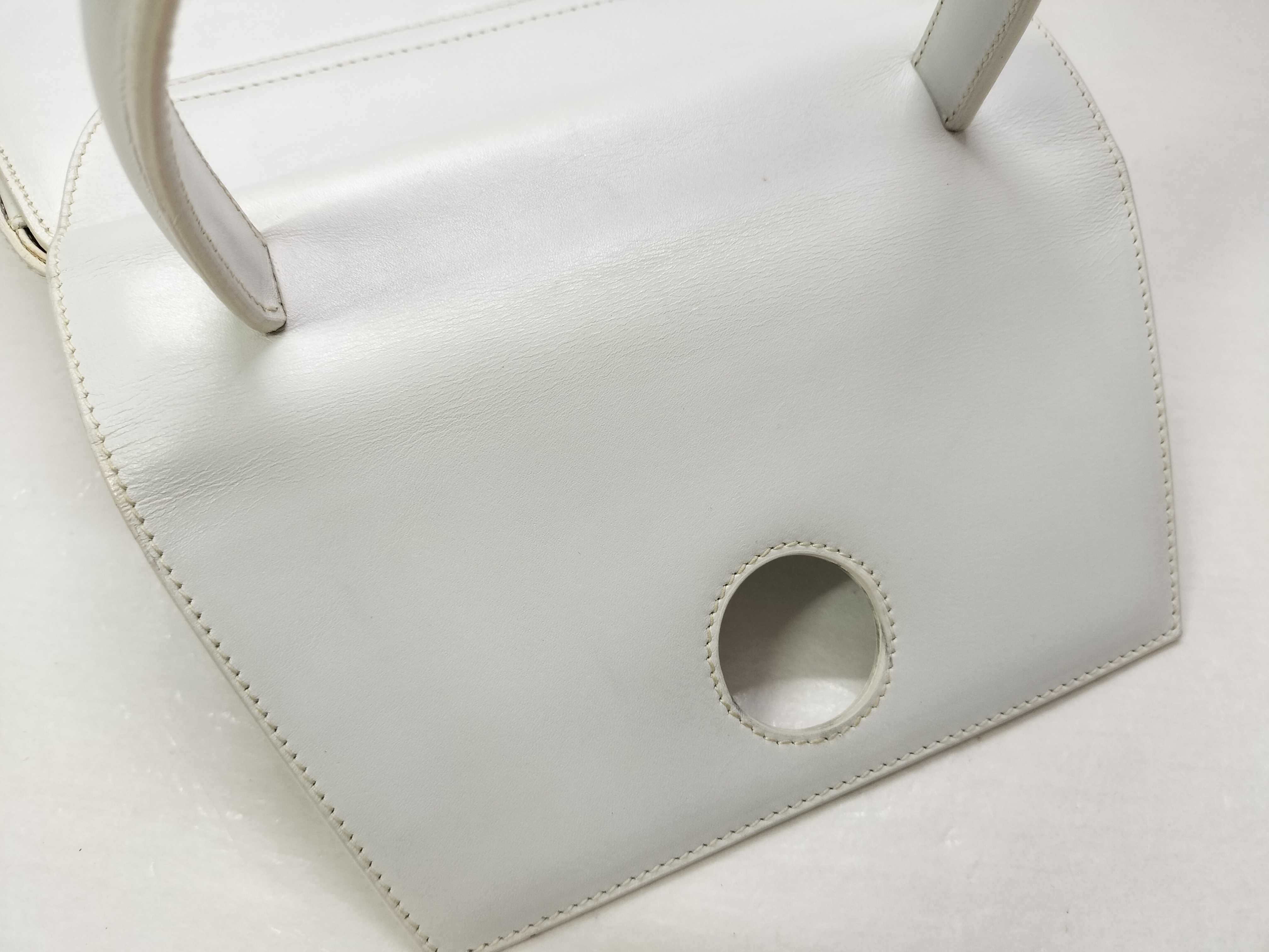 Vintage Starball Leather One-Handle Mini Bag - Women's Handbag — view 14