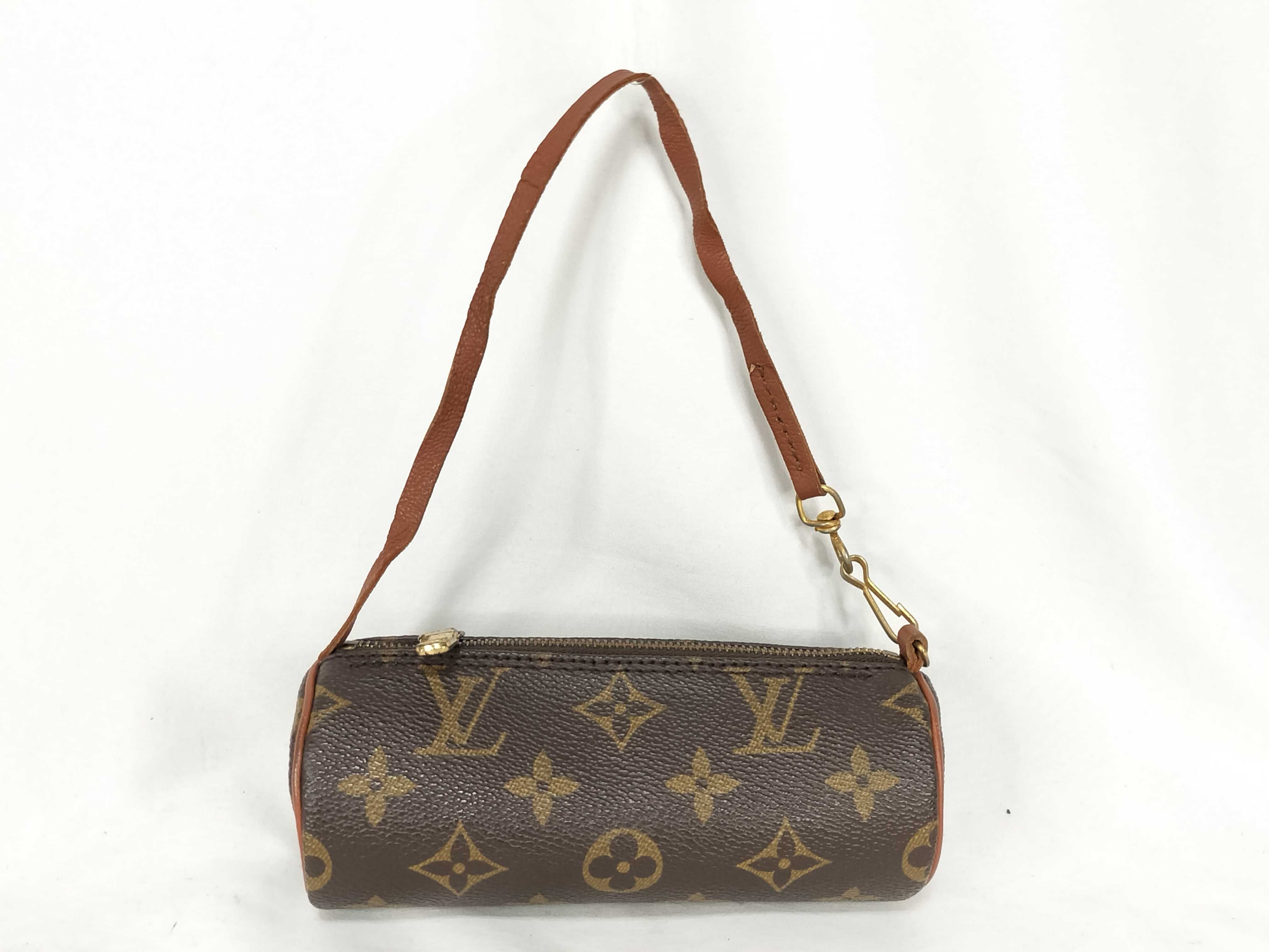 Monogram Louis Vuitton Papillon Mini Pouch Monogram Handbag