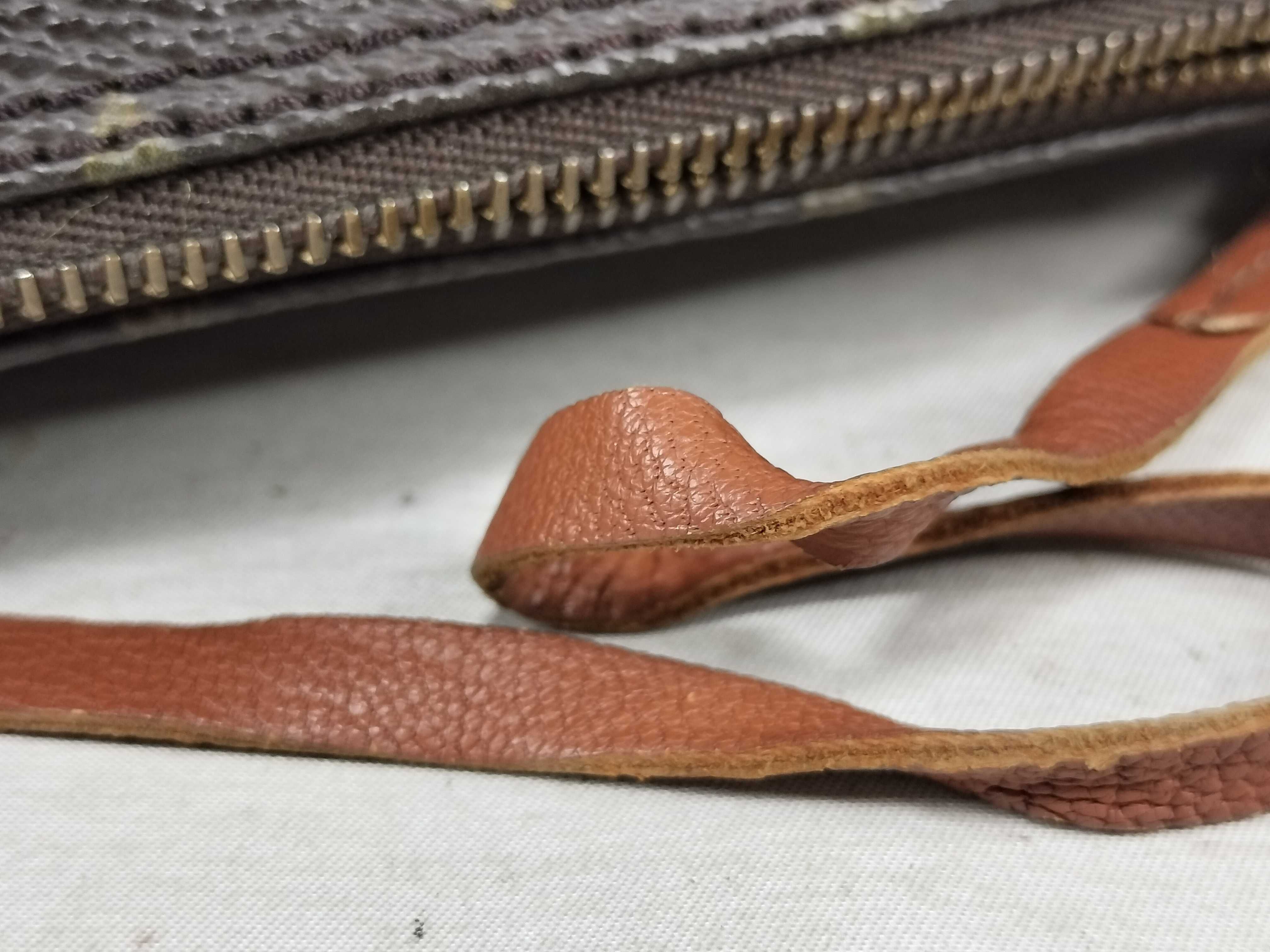Monogram Louis Vuitton Papillon Mini Pouch Monogram Handbag — view 14