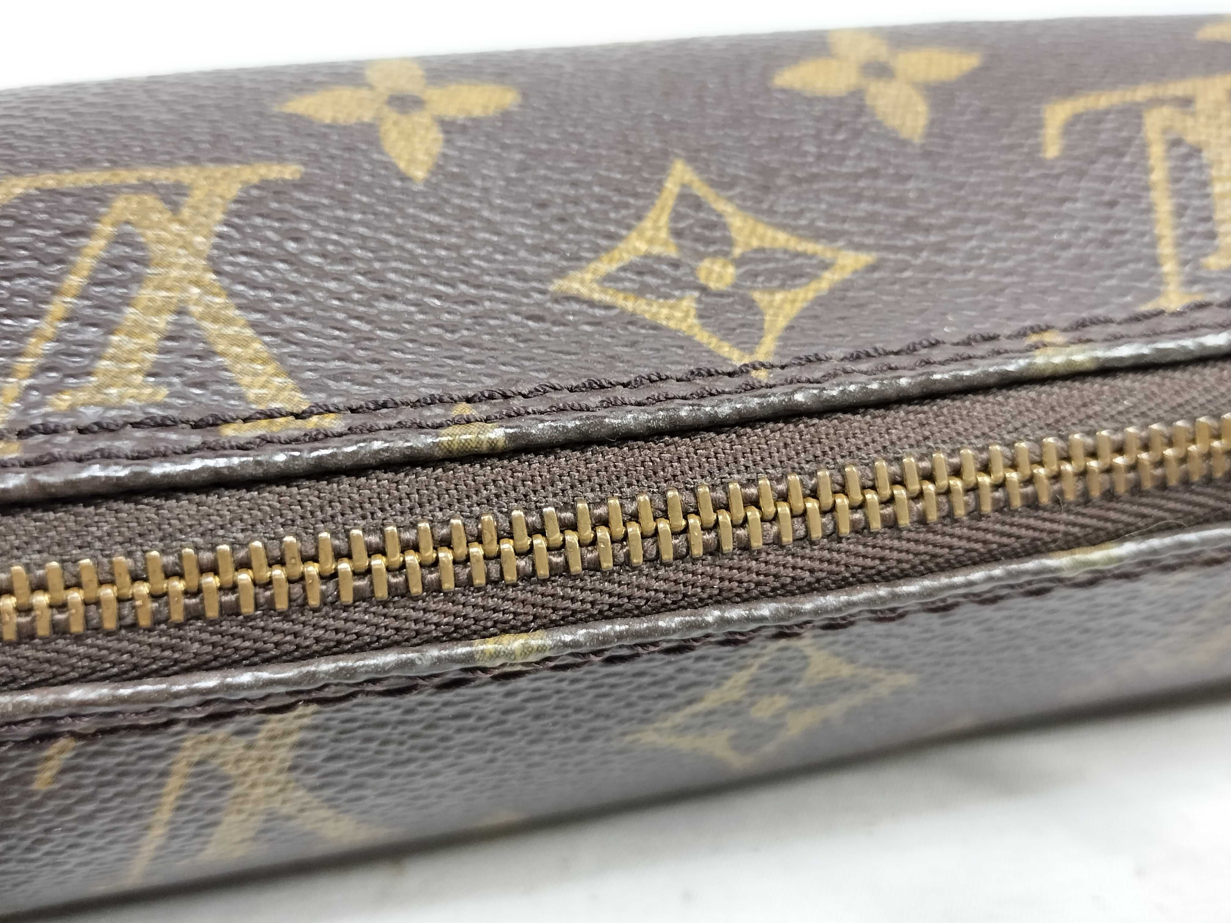 Monogram Louis Vuitton Papillon Mini Pouch Monogram Handbag — view 6