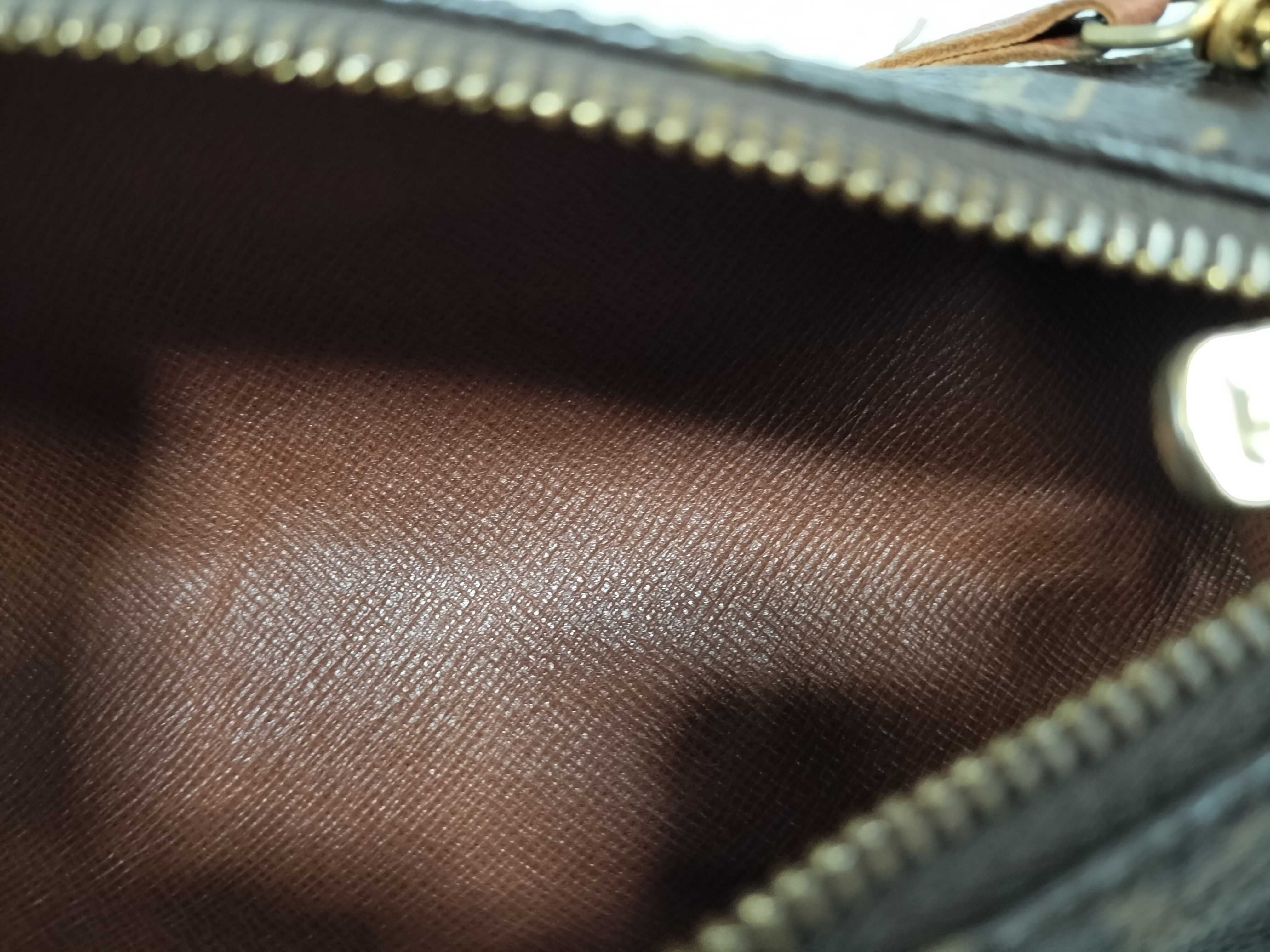 Monogram Louis Vuitton Papillon Mini Pouch Monogram Handbag — view 10