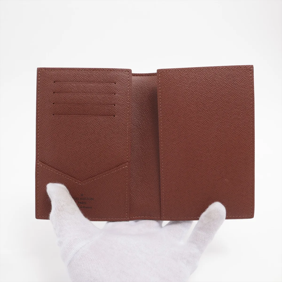 Monogram Couverture Passport M64502 Brown Passport Case (RFID detected) — view 3