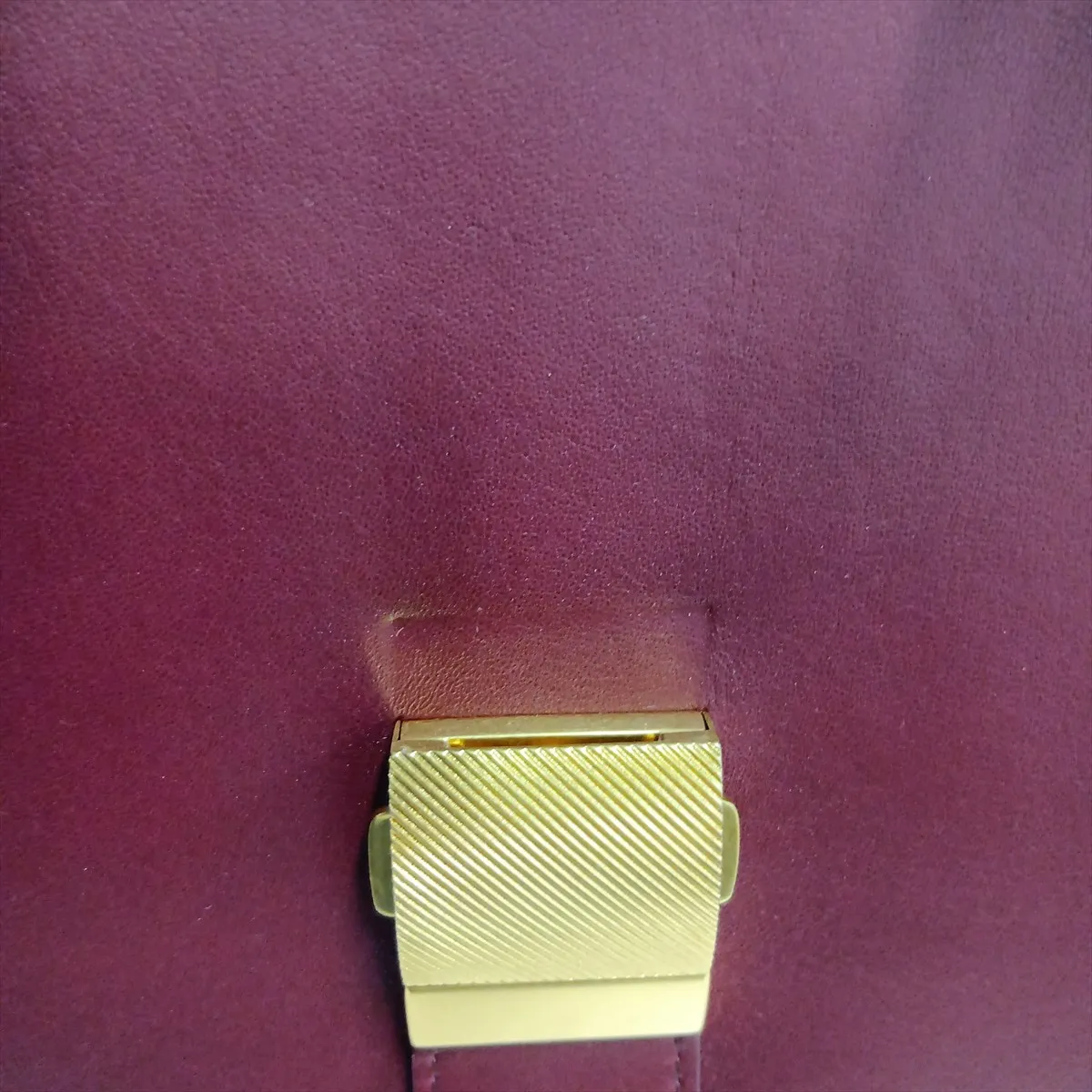 Marie Leather Shoulder Bag, Red — view 15
