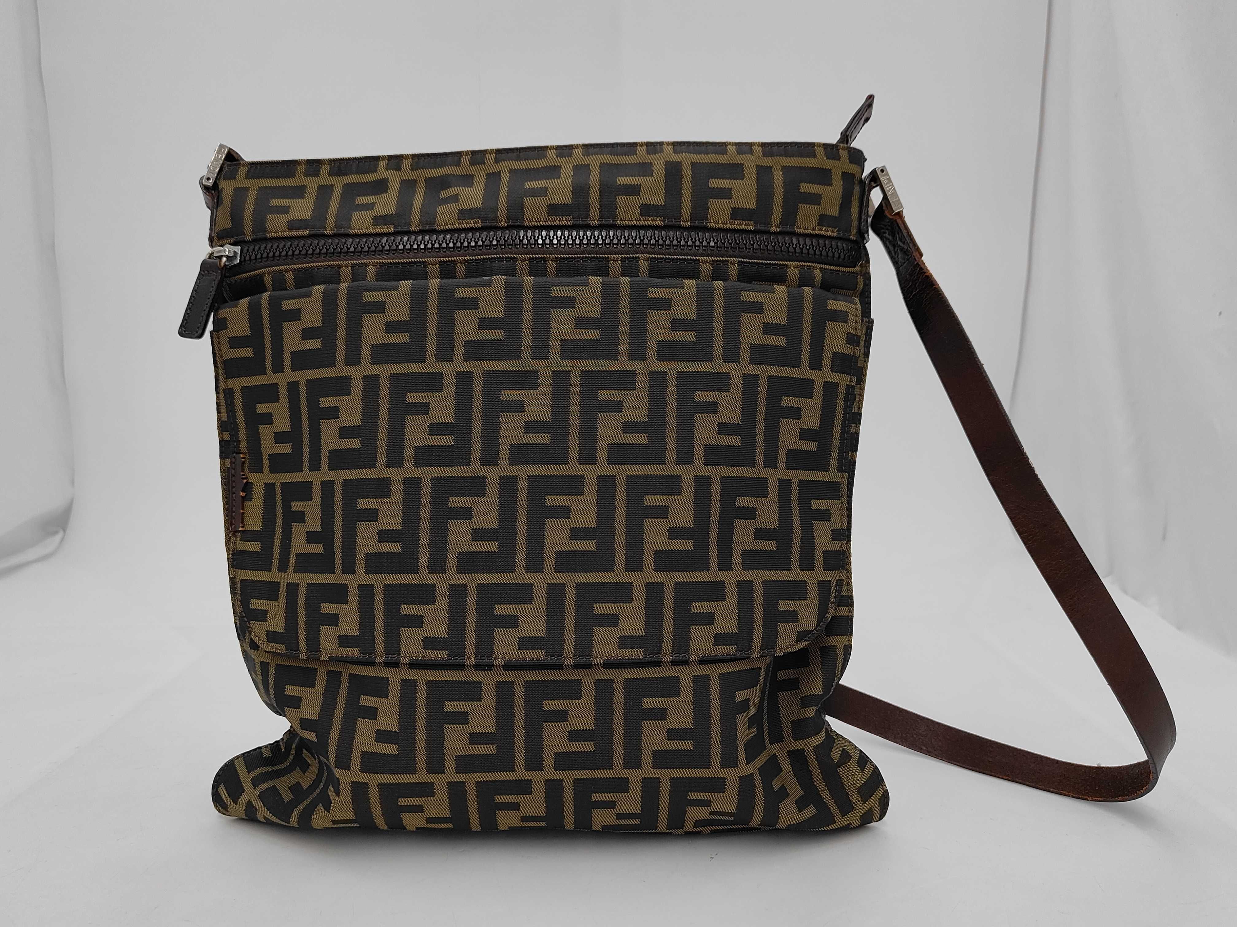 Zucca pattern logo shoulder bag