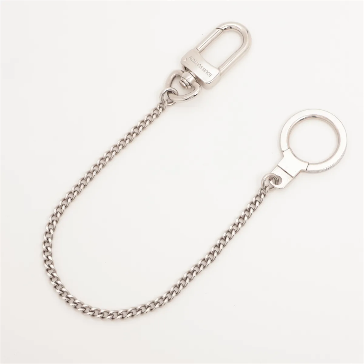 M58035 Chaine à Nocré Wallet Chain, Metal, Silver, — view 2