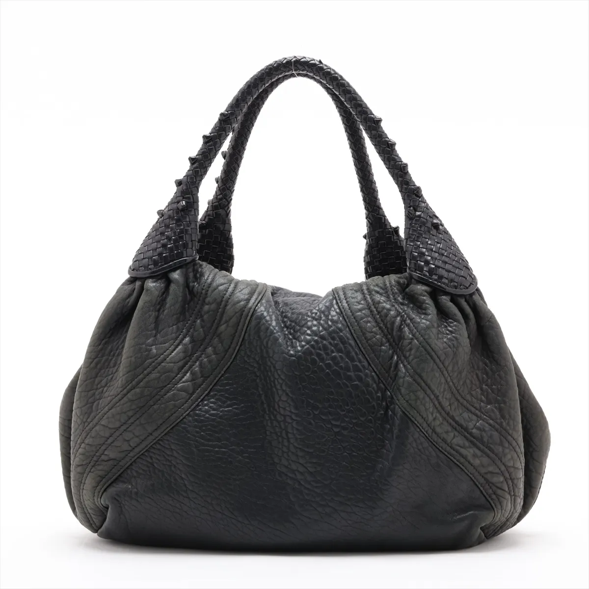 Spy Bag Leather Handbag Black 8BR511 — view 2