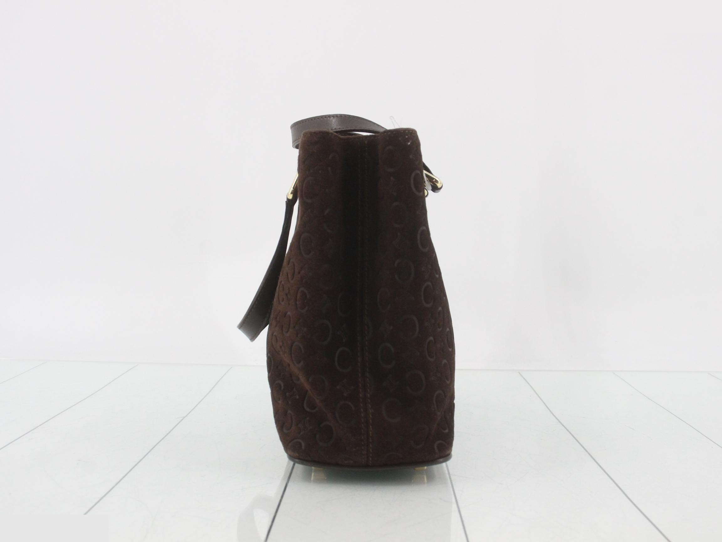 Suede C Macadam Handbag — view 3