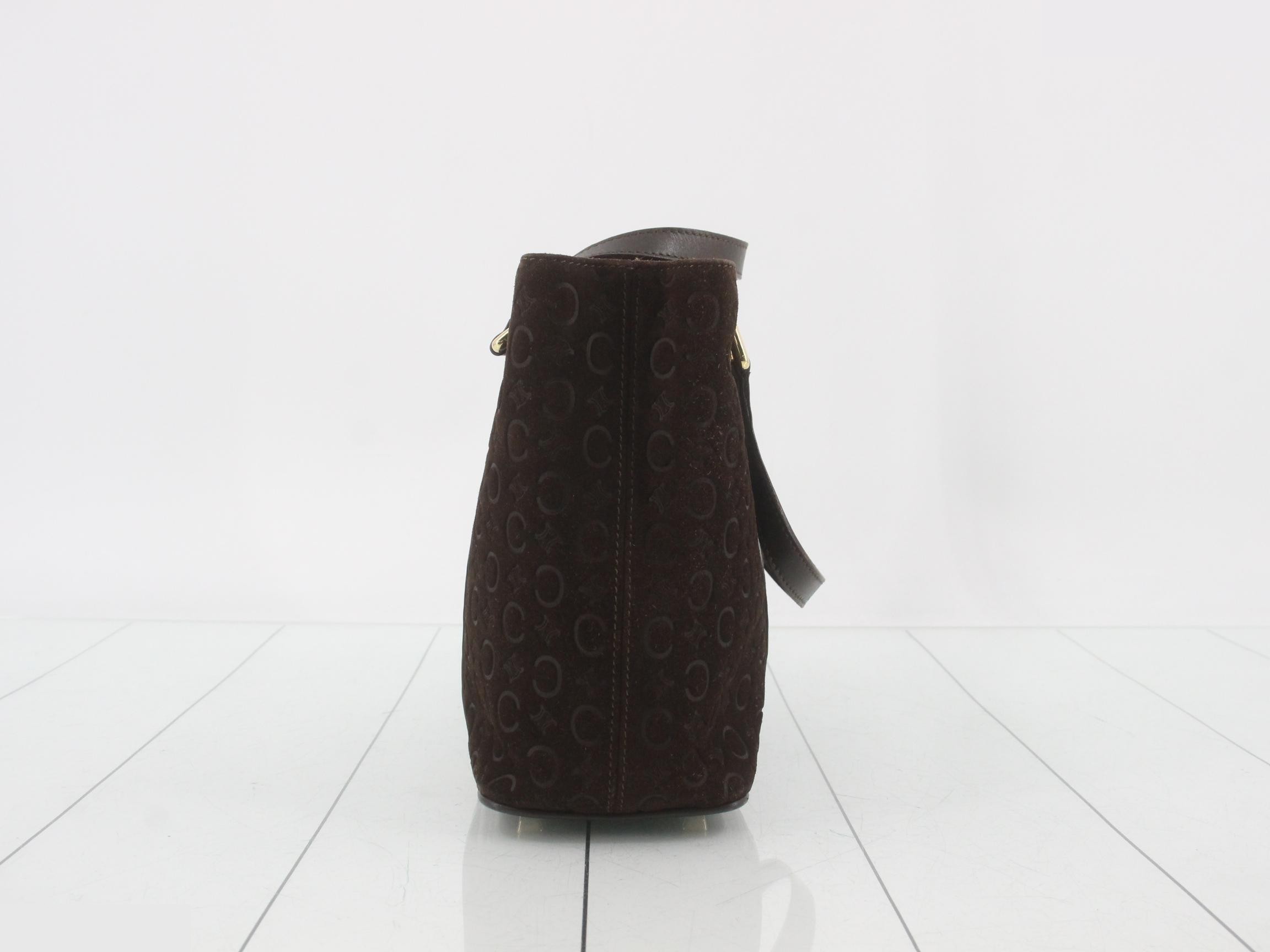 Suede C Macadam Handbag — view 4