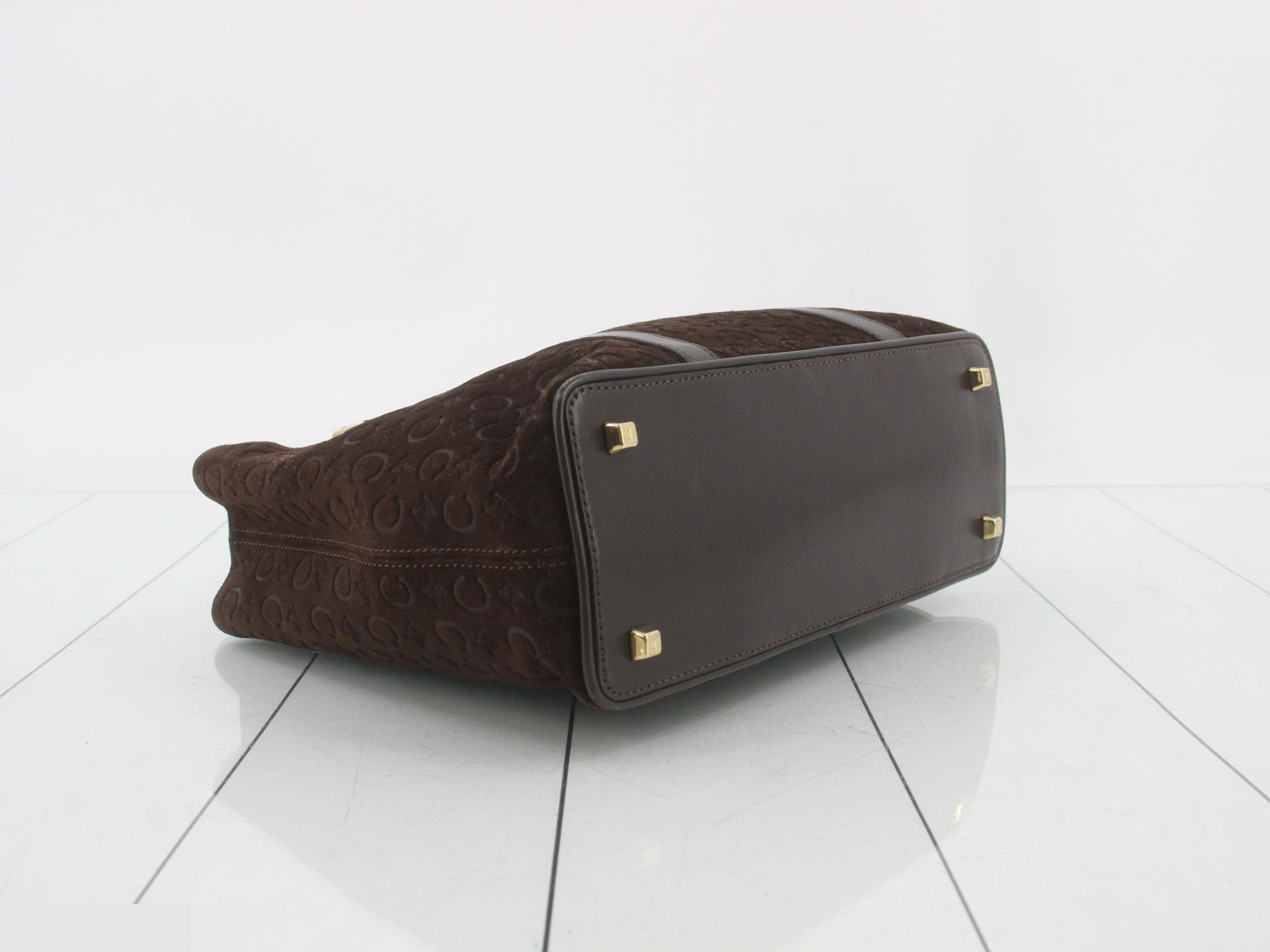 Suede C Macadam Handbag — view 5