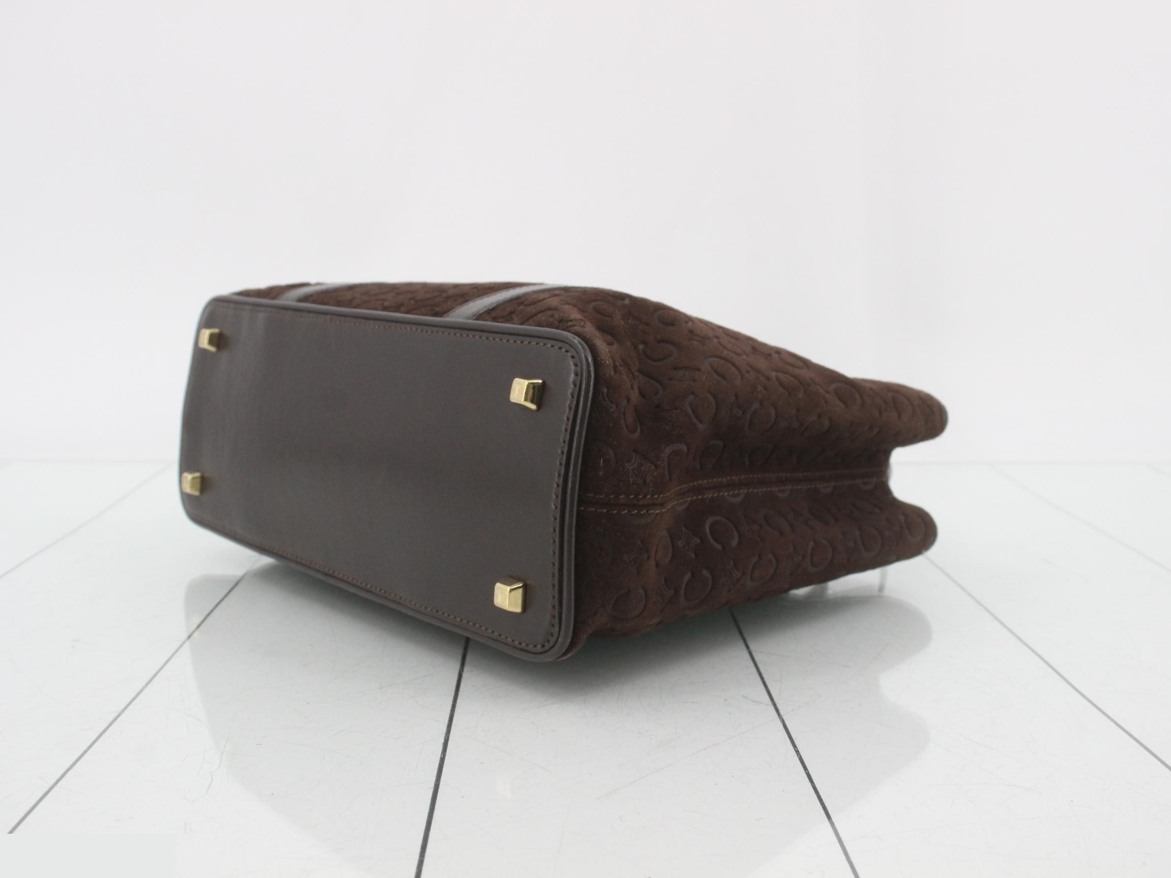 Suede C Macadam Handbag — view 6