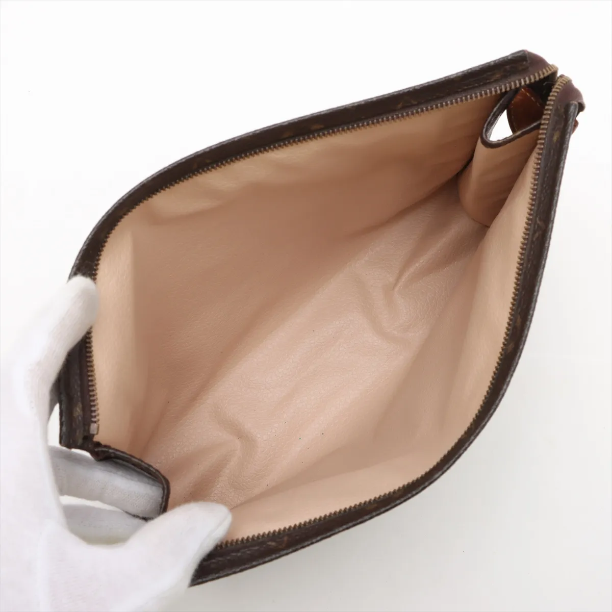 Monogram Posh Toilette 26 M47542 884TH Brown — view 5