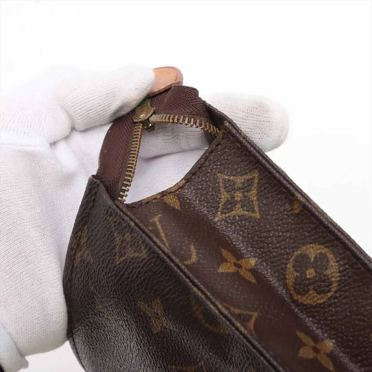 Monogram Posh Toilette 26 M47542 884TH Brown — view 8
