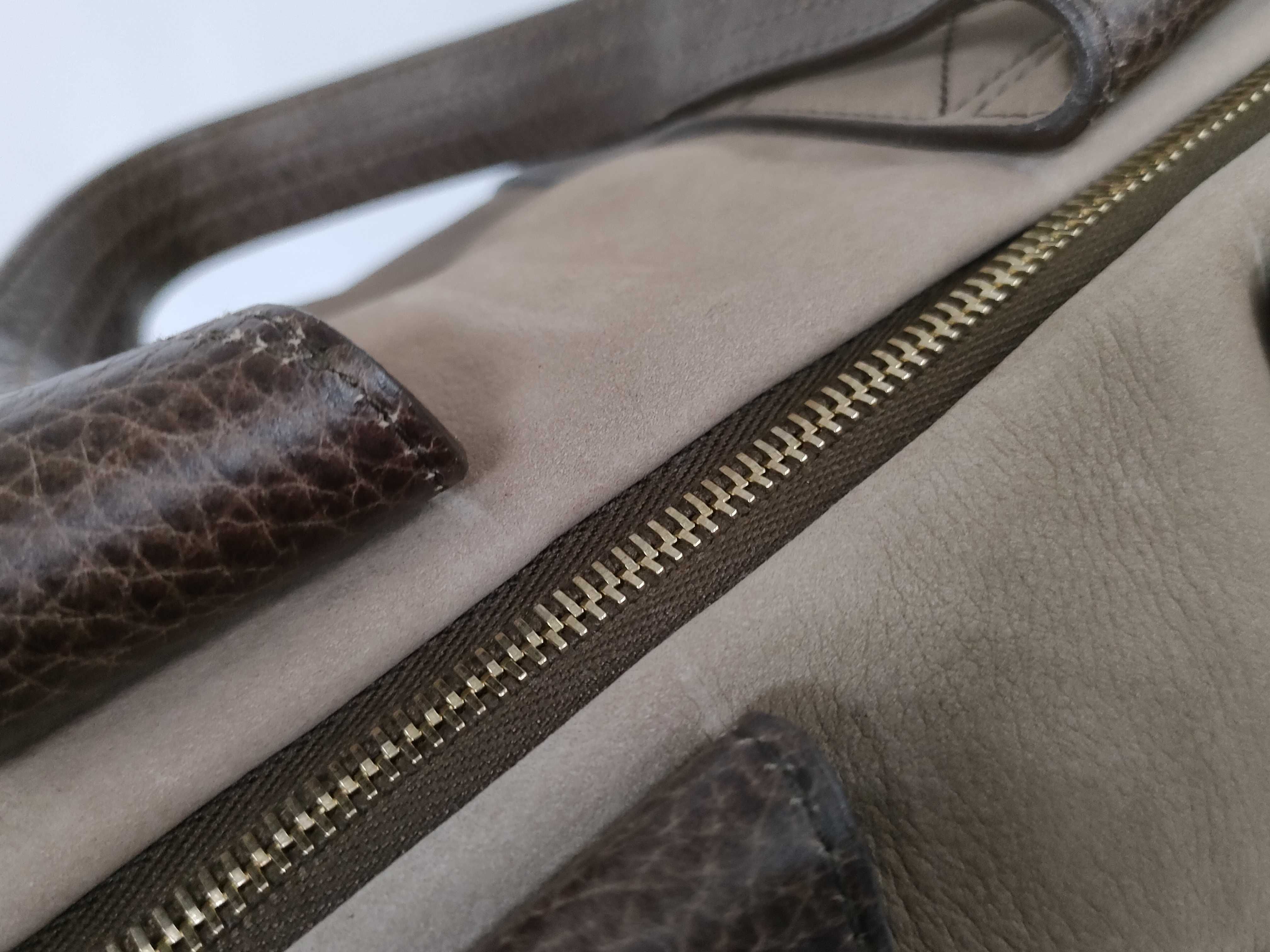 Boston Bag, Gradient Leather Boston Bag — view 8