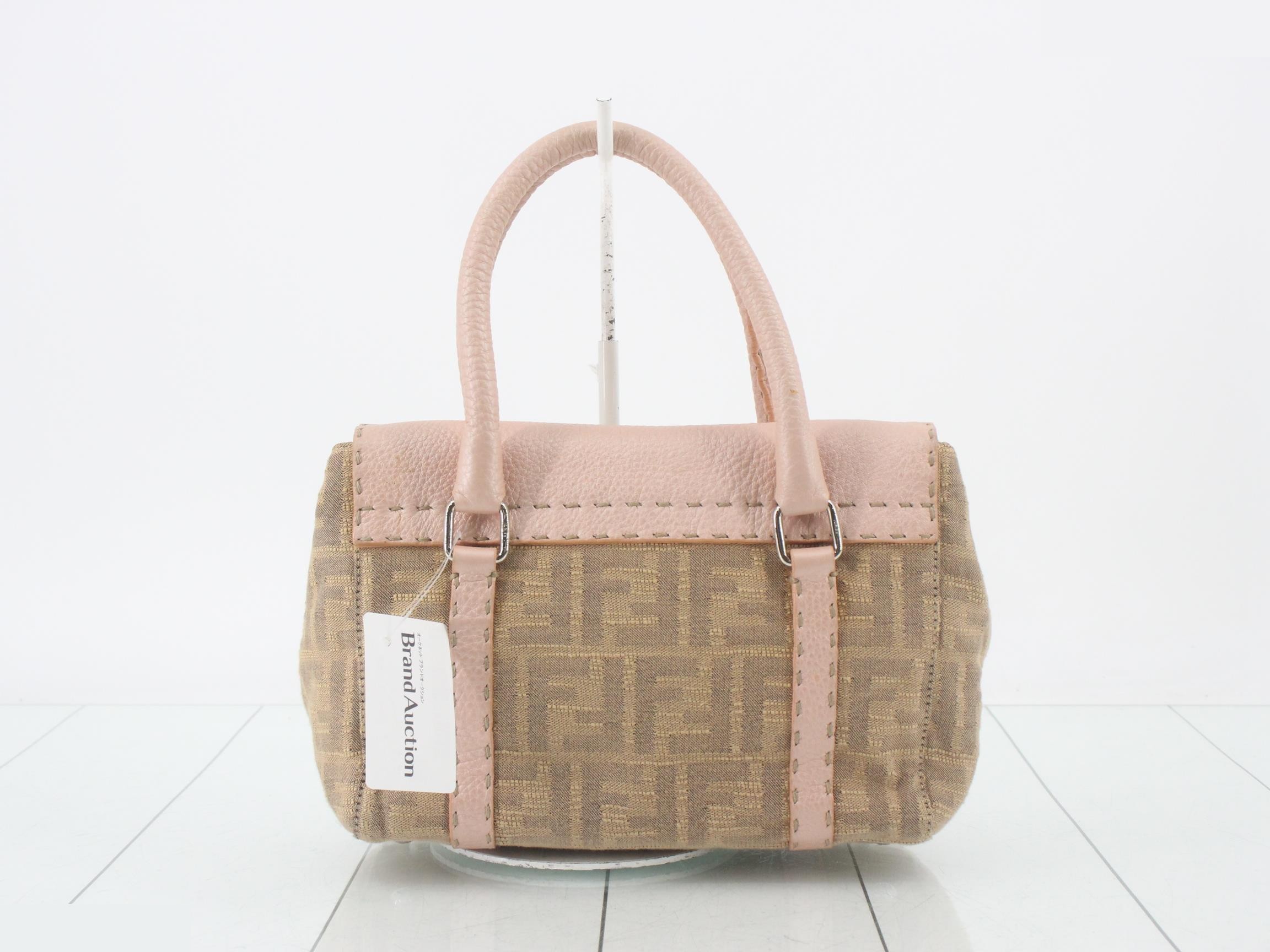 ZUCCA Selleria Mini Linda, Brown x Pink, S-type hardware, 22 x 18 x 10 cm — view 2
