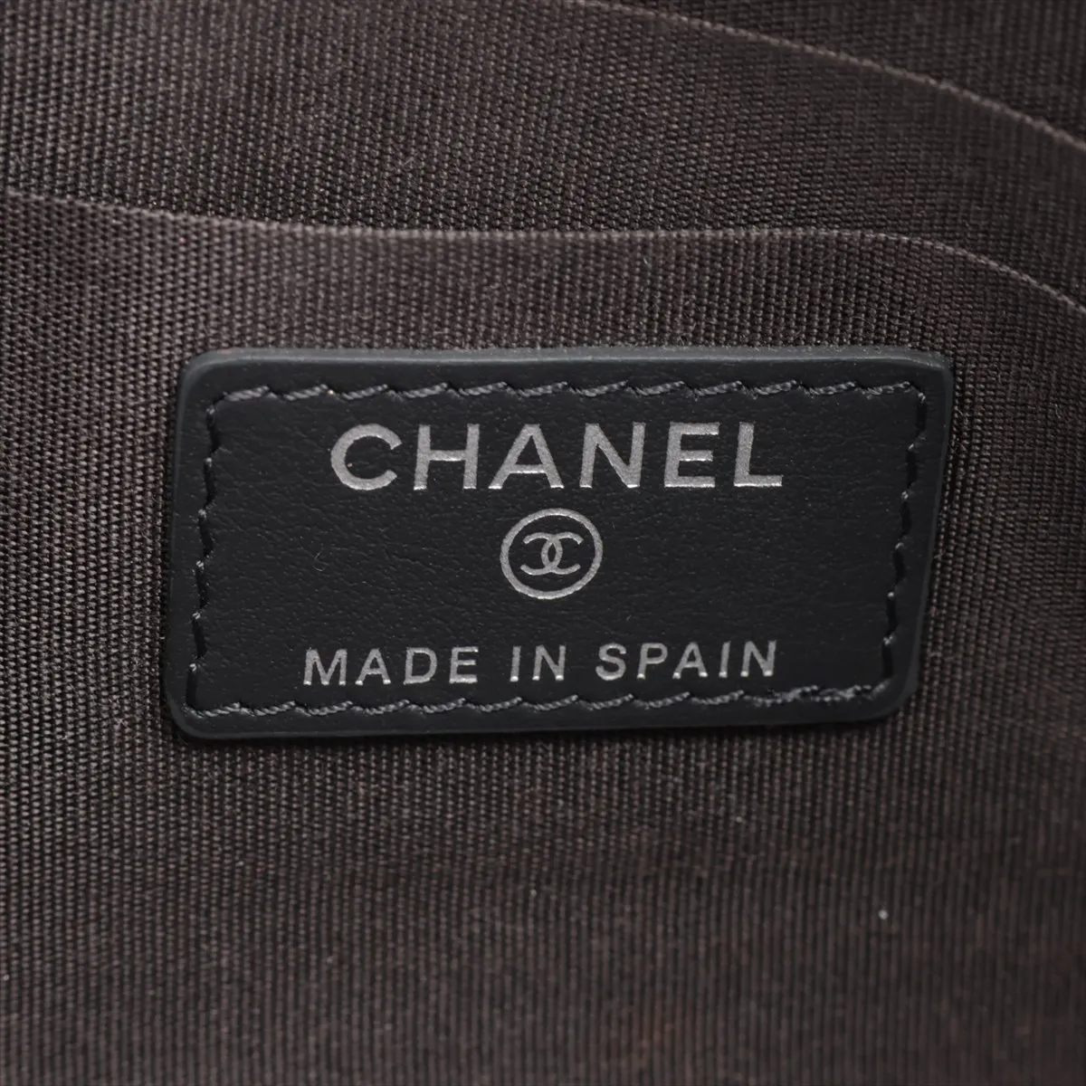 Boy Chanel Caviar Skin Long Wallet Black Silver Hardware 26630884 — view 5