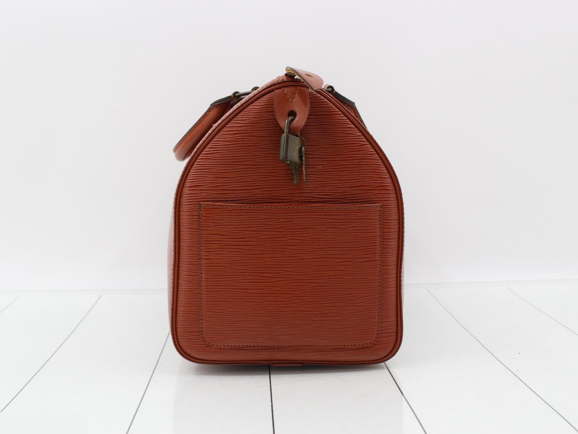Epi Speedy 35 Kenyan Brown Handbag — view 3