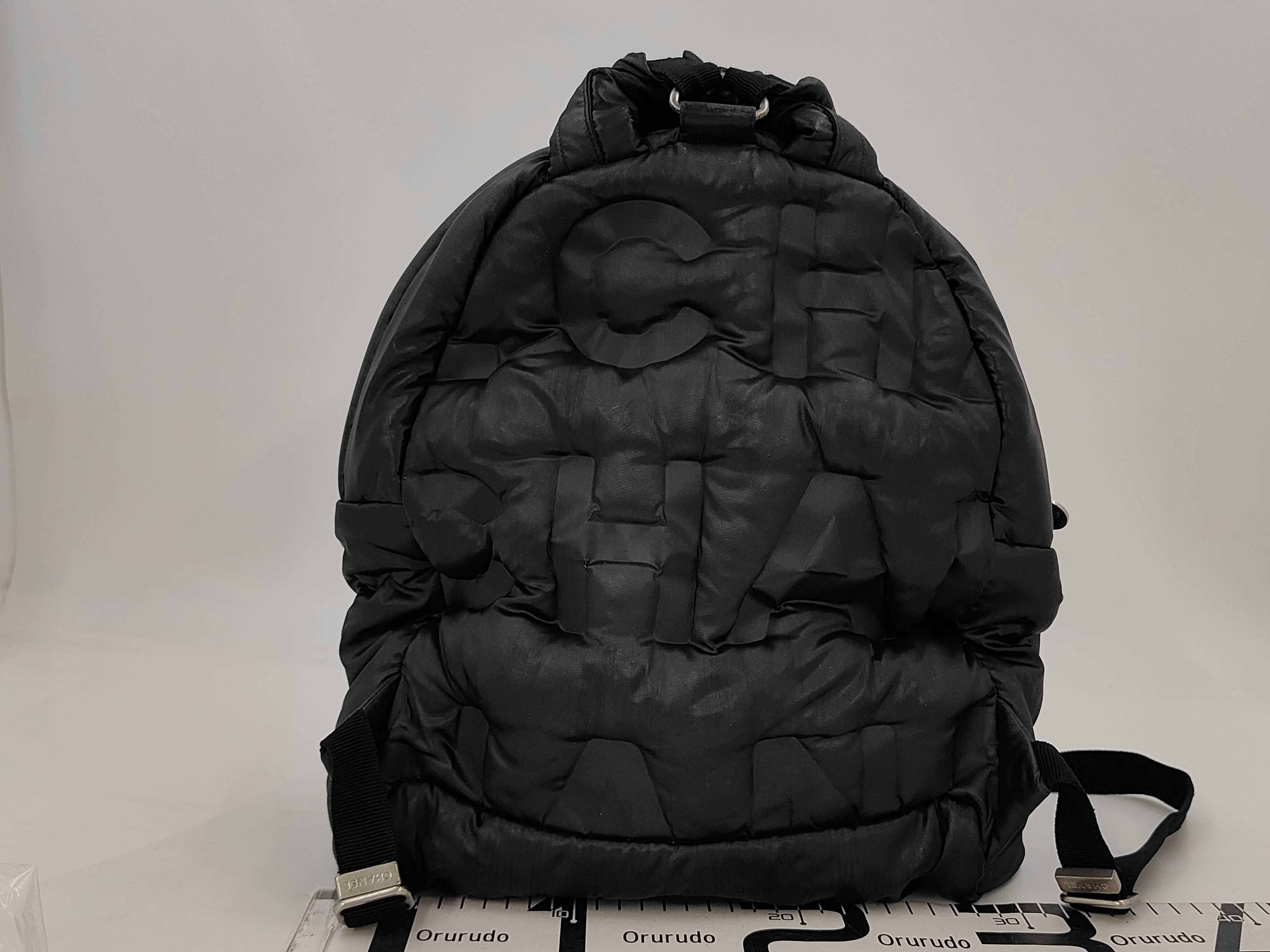 Nylon Backpack with Logo — view 2