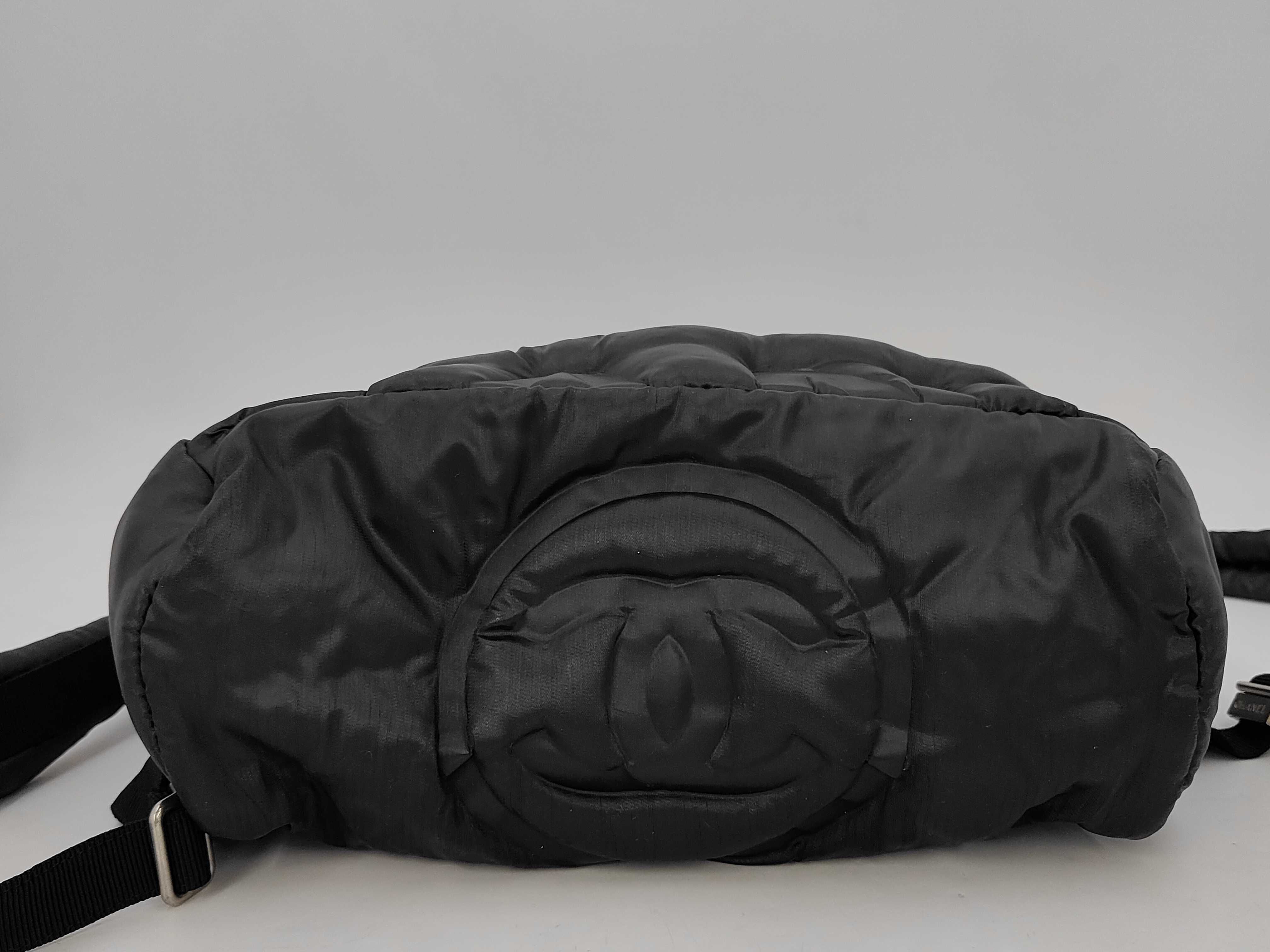 Nylon Backpack with Logo — view 4