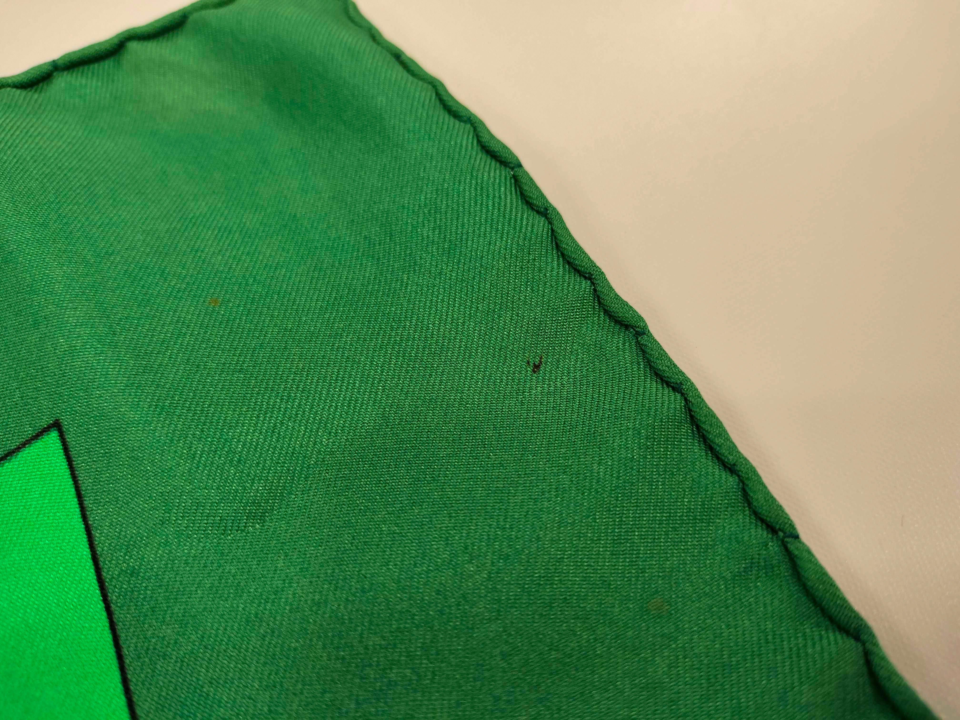 Carre 90 EPERON DOR Apron d'Or Henri d'Orgy Silk Green Other Accessories — view 5