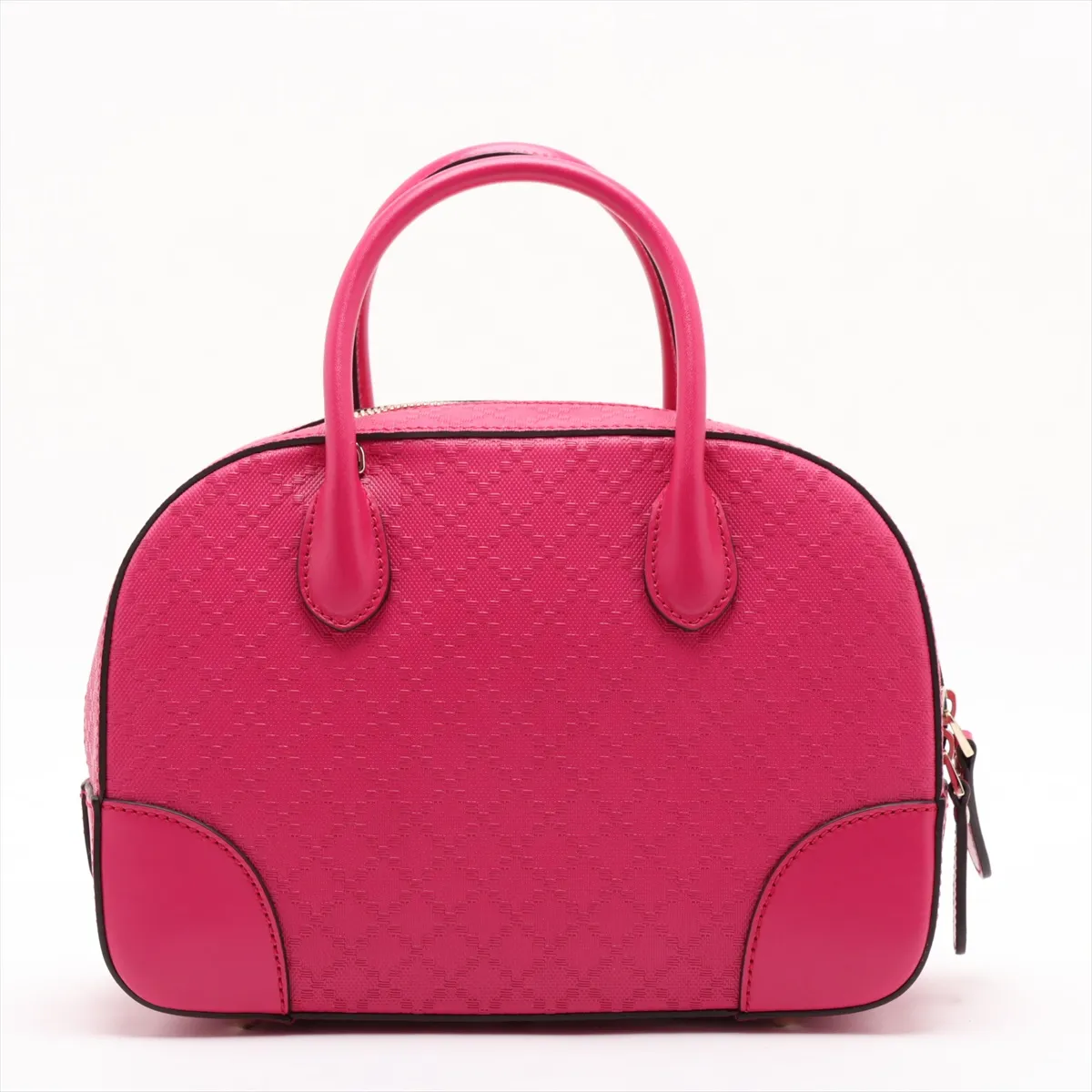 Diamante 354224 Leather 2-Way Handbag Pink — view 2
