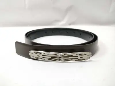Black Leather Belt
