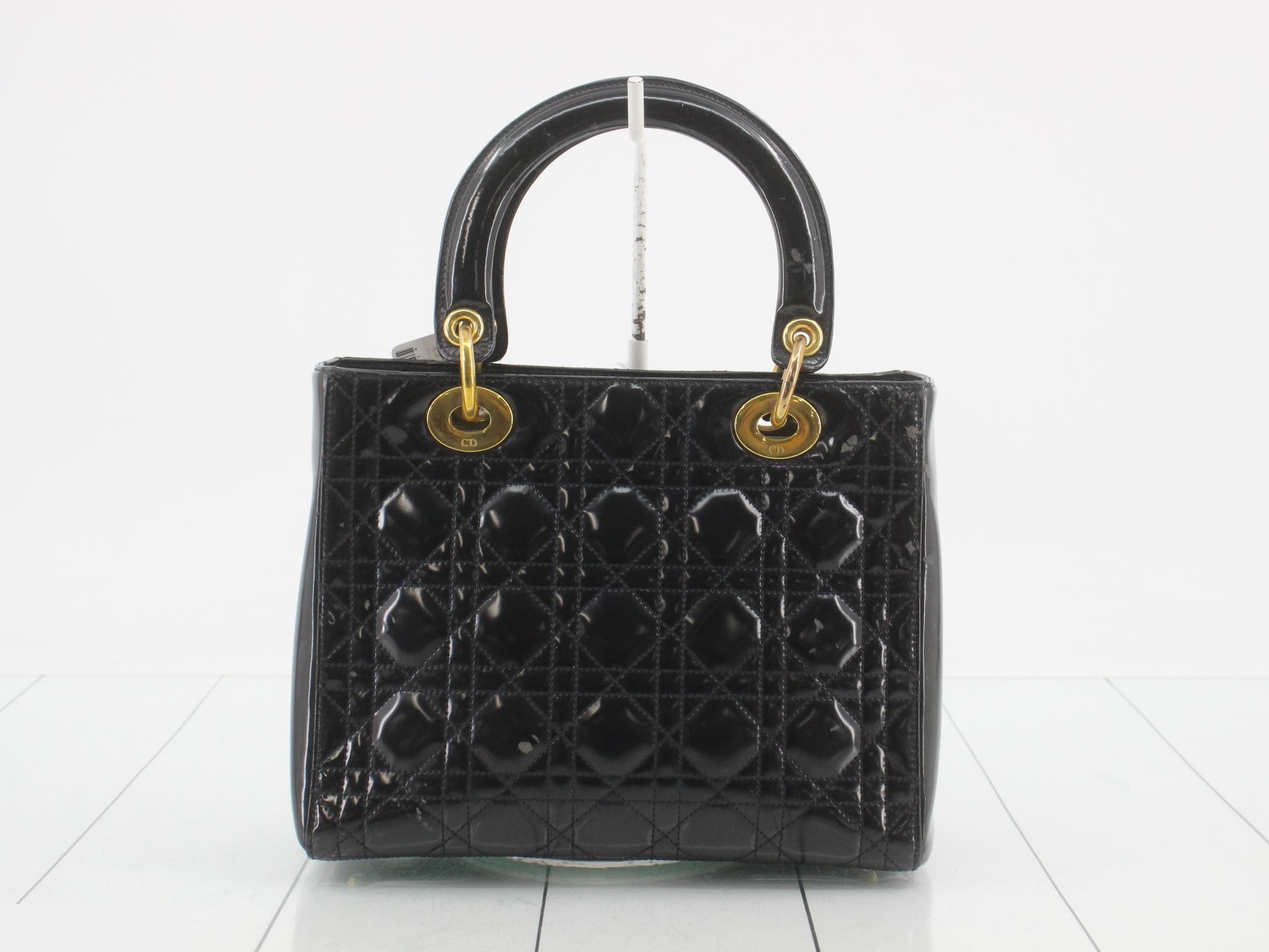 Lady Dior with shoulder strap — view 2