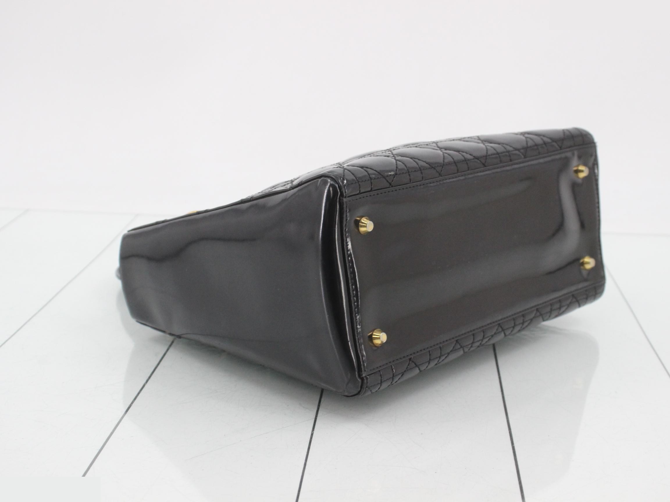 Lady Dior with shoulder strap — view 5