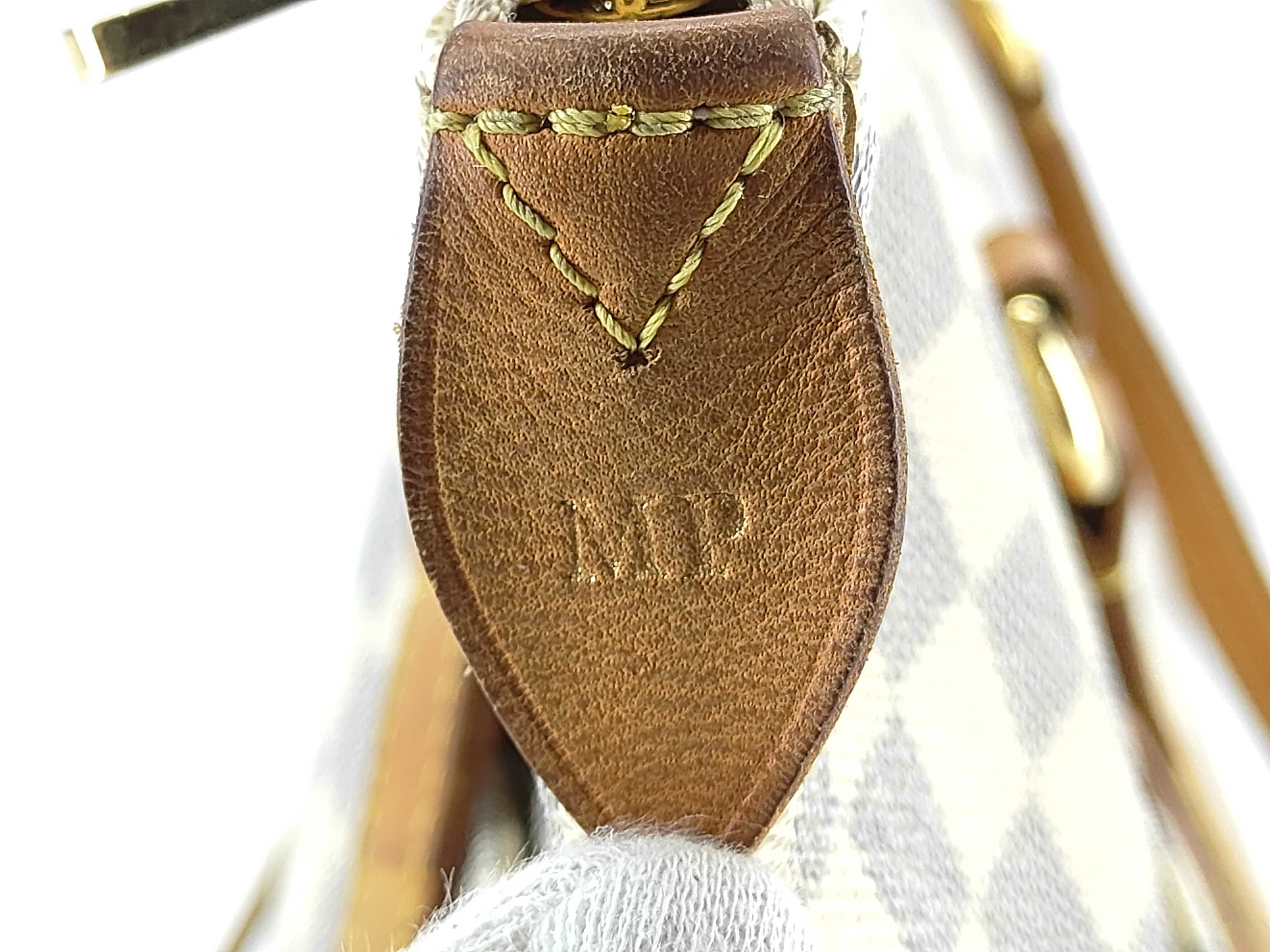 Damier Azur ID- Canvas Azur Totally 32cm Hand Bag GHW Tote Bag — view 4