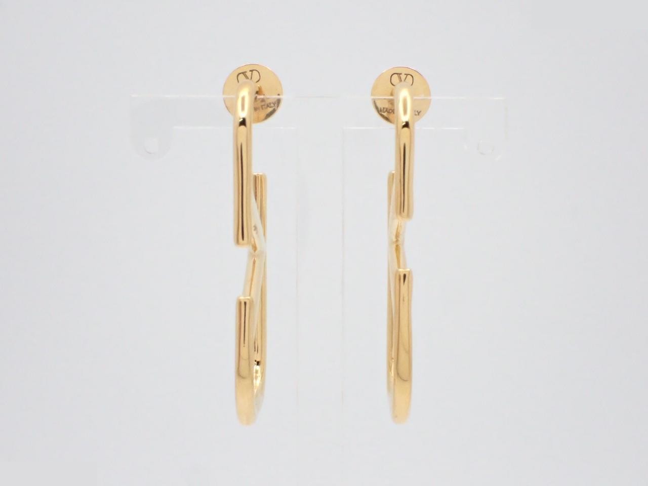 Logo earrings, GP, Valentino Garavani