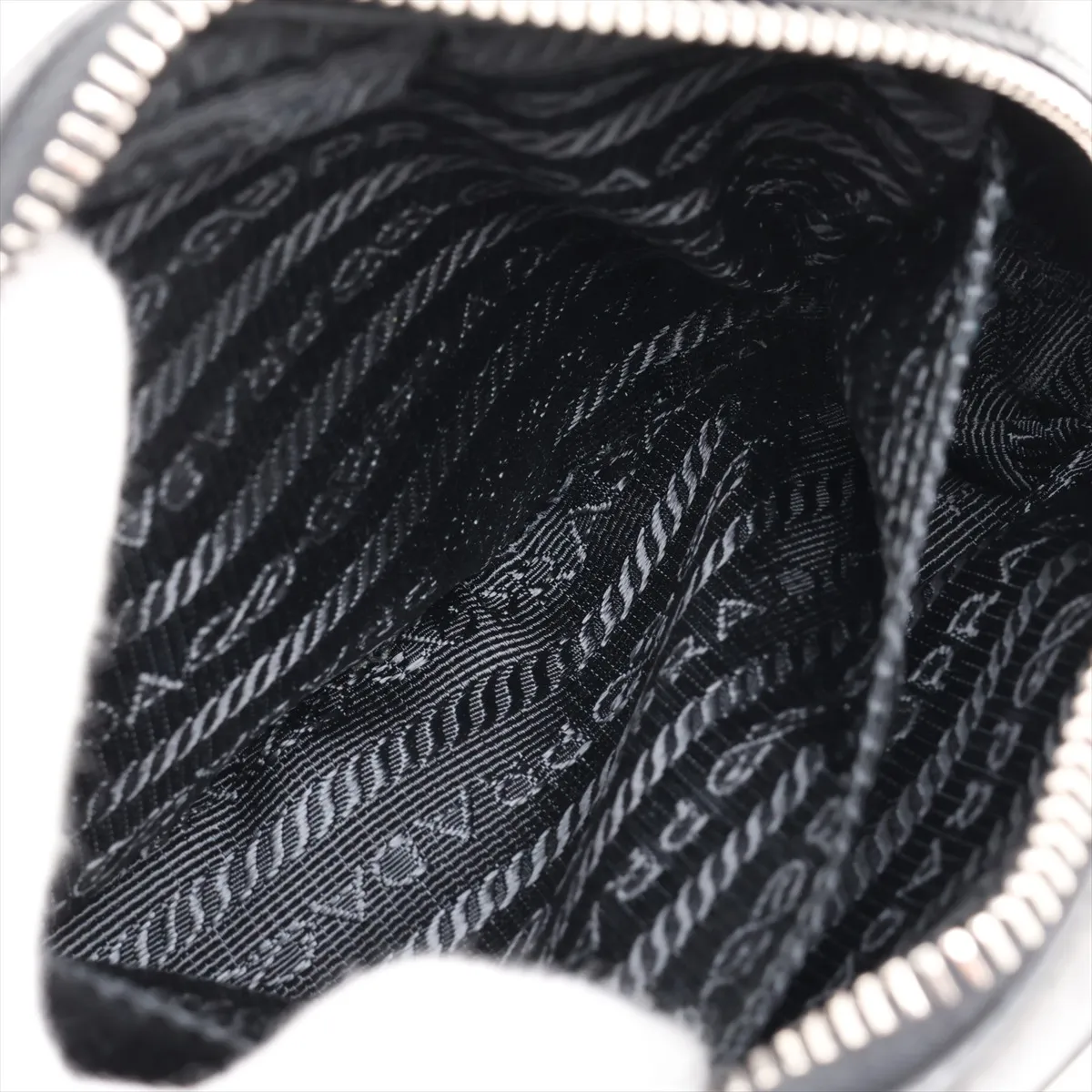 patent leather shoulder bag, black — view 7