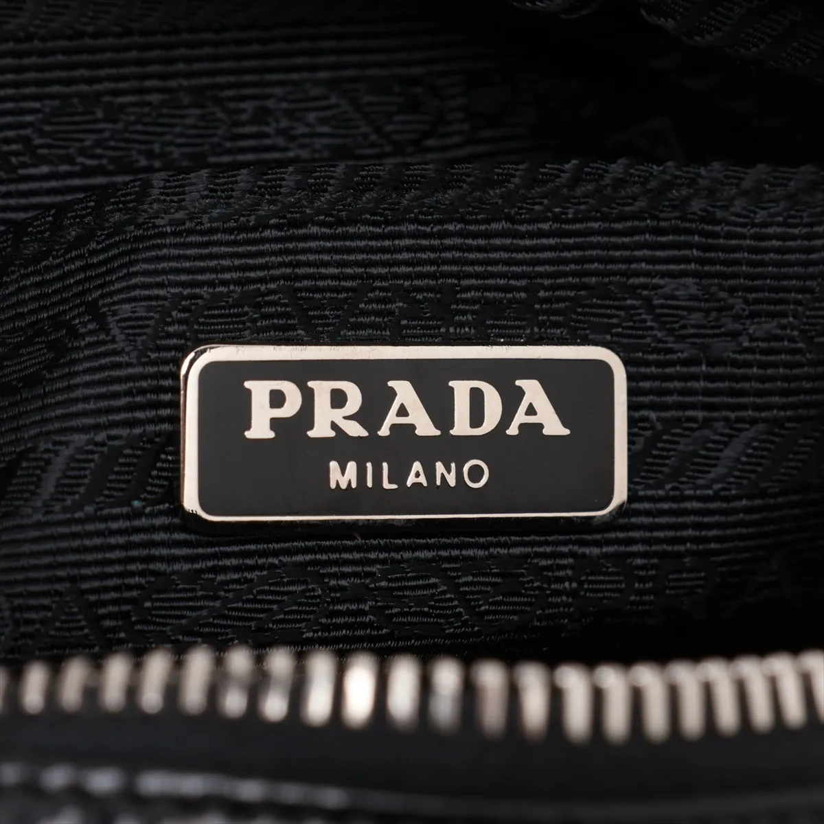 patent leather shoulder bag, black — view 9